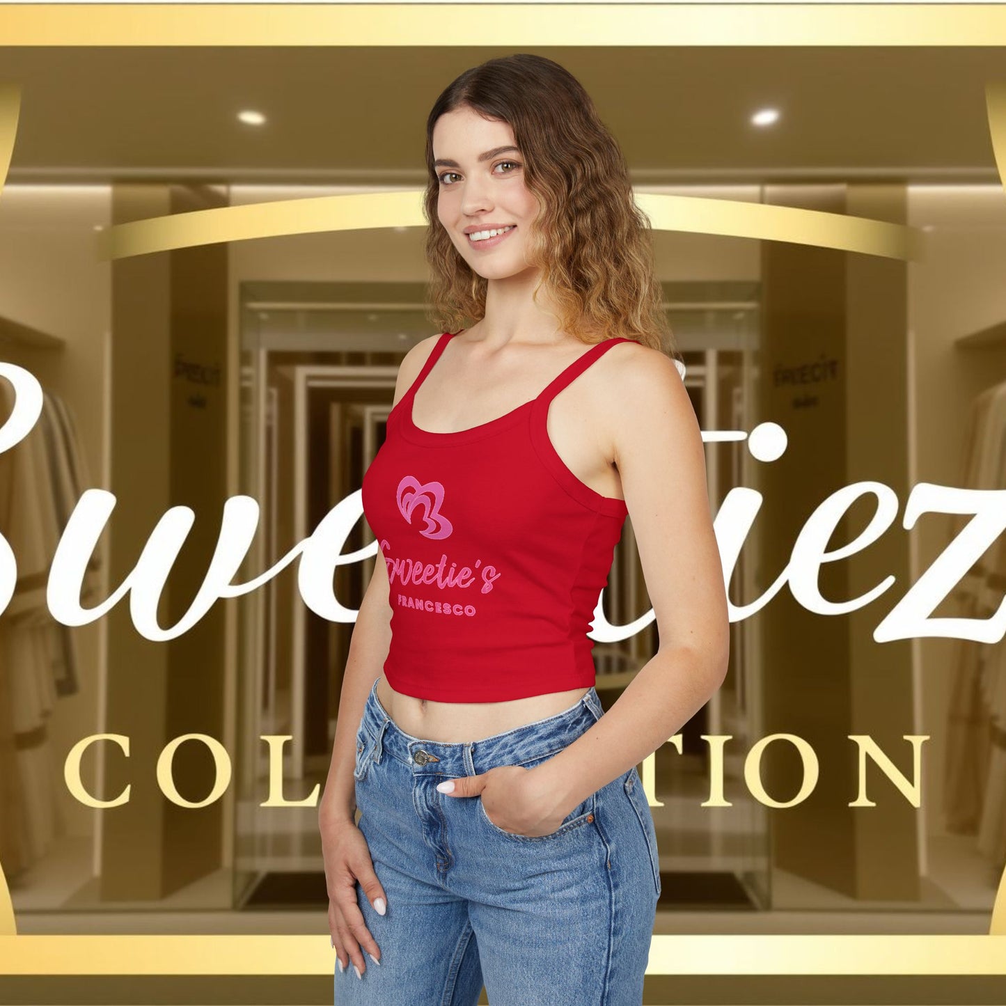 Sweetie's Collection Spaghetti Strap Tank Top