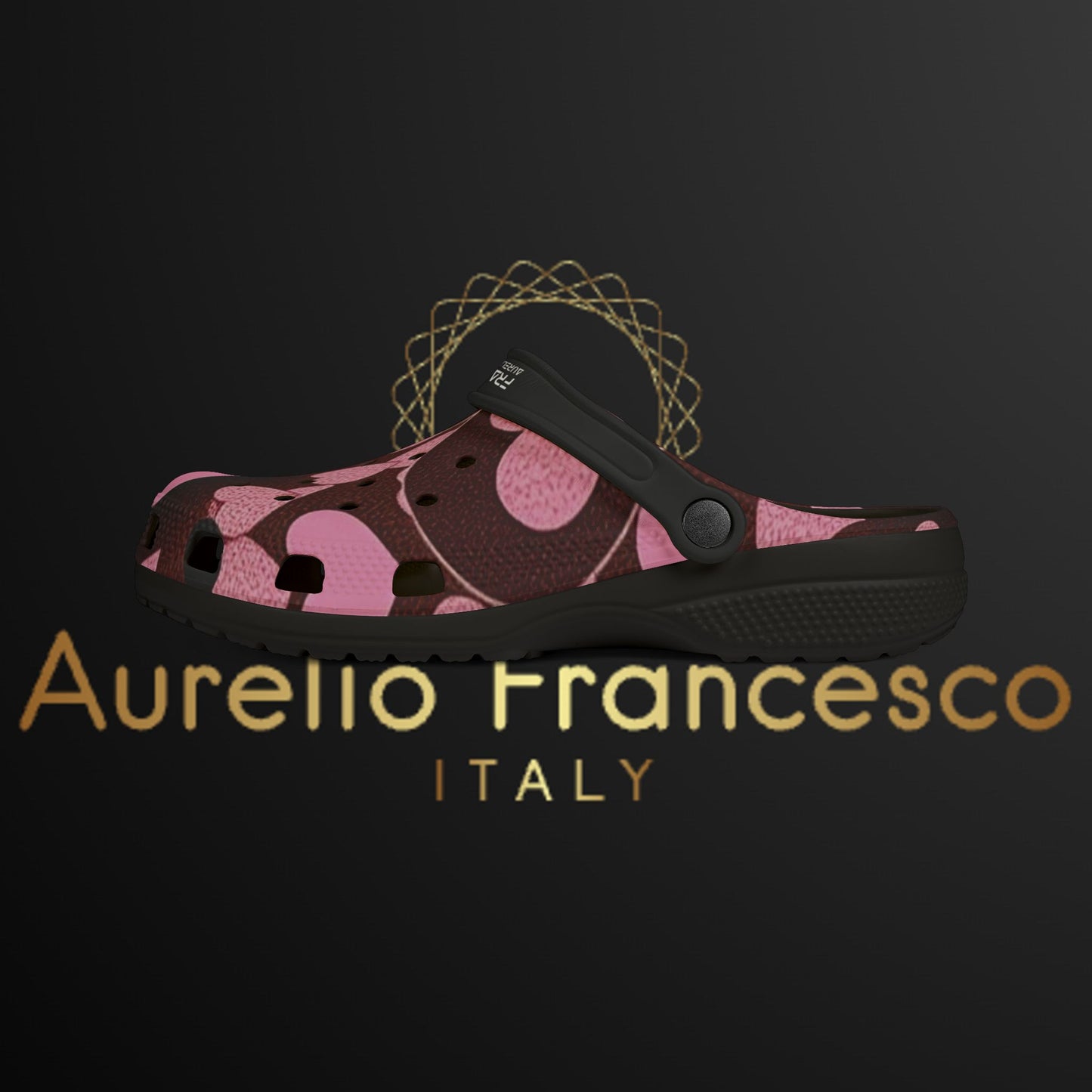 Aurelio Francesco Heart Pattern Cute & Comfy Clogs for Everyday Use