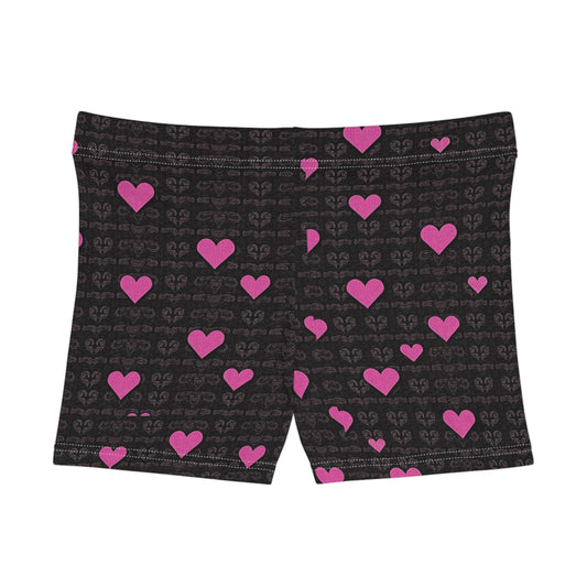 Sweetie's Collection Heart Pattern Shorts