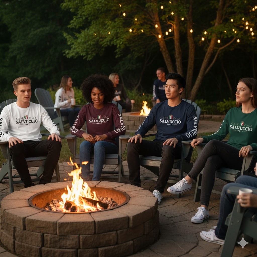 Idio Salvuccio Vintage Italy Long Sleeve T-Shirt