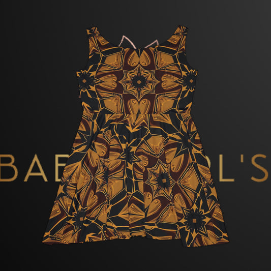 BabyGurl'z Collection Bohemian Floral Skater Dress