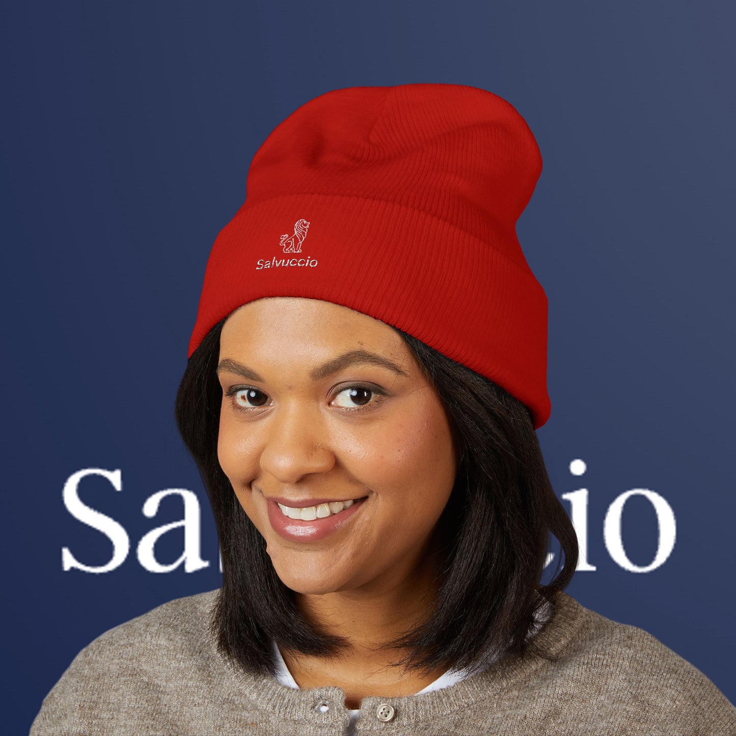 Idio Salvuccio Embroidered Beanie