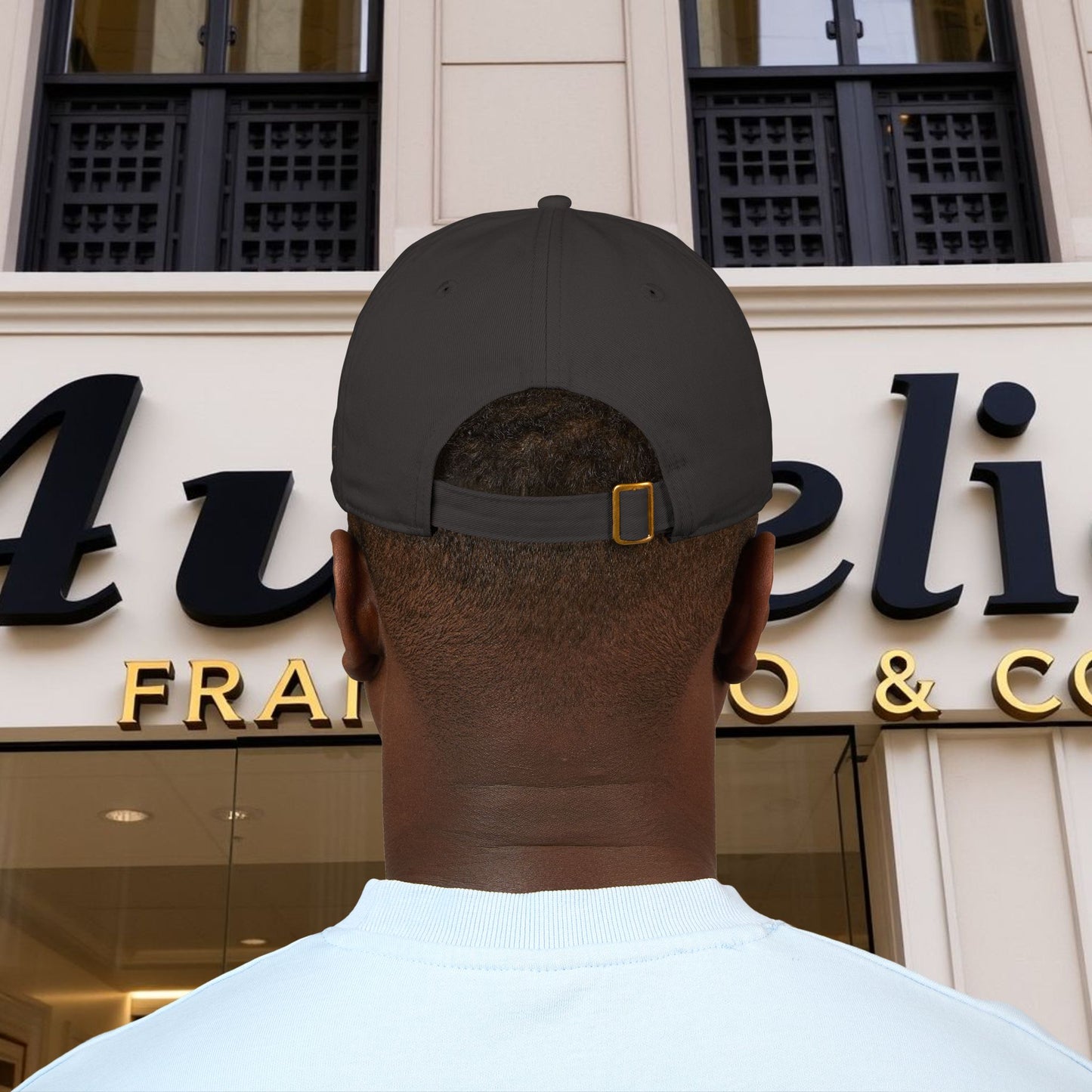 Aurelio Francesco Organic Baseball Cap (Embroidery)
