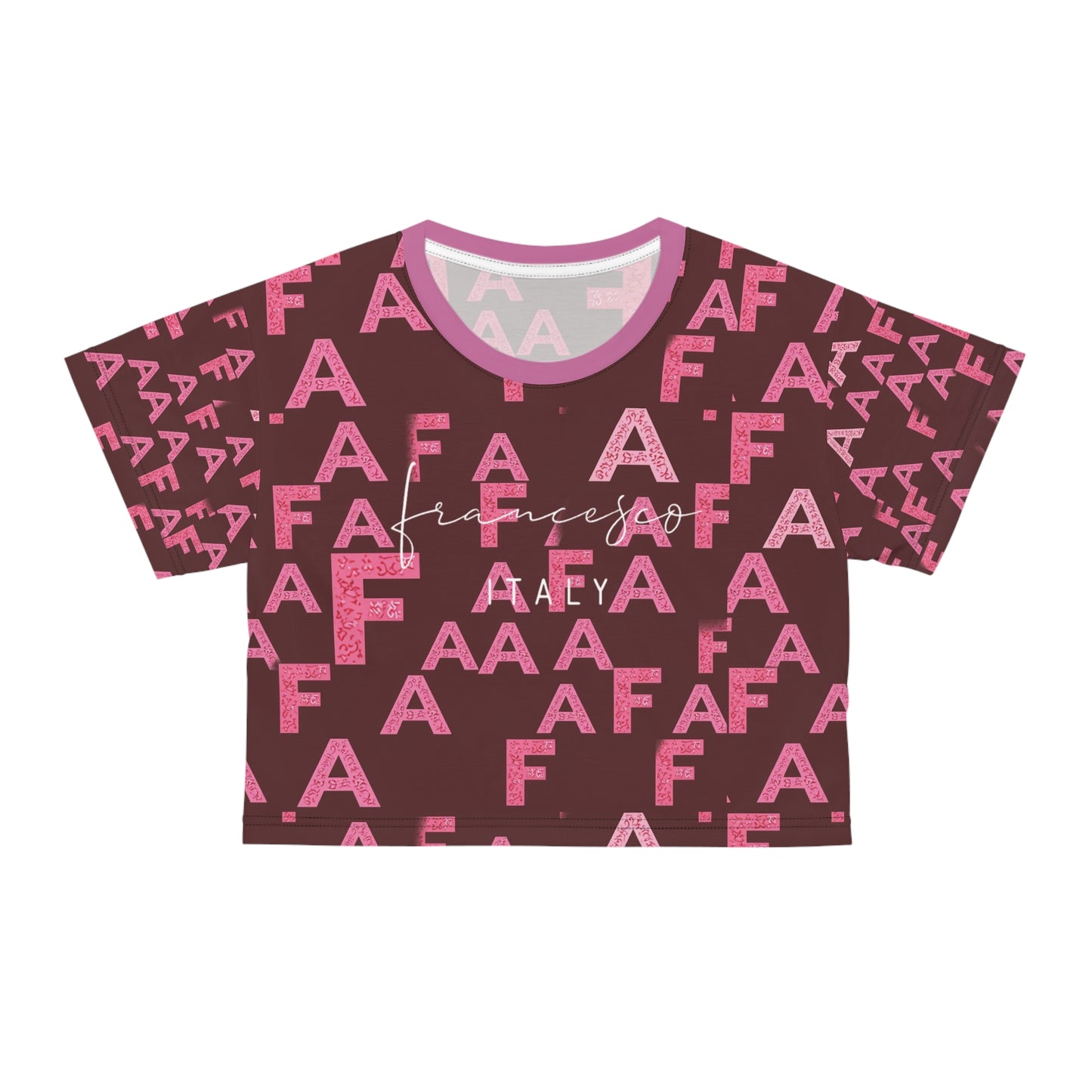 Aurelio Francesco Chic Crop Tee for Fashion Lovers