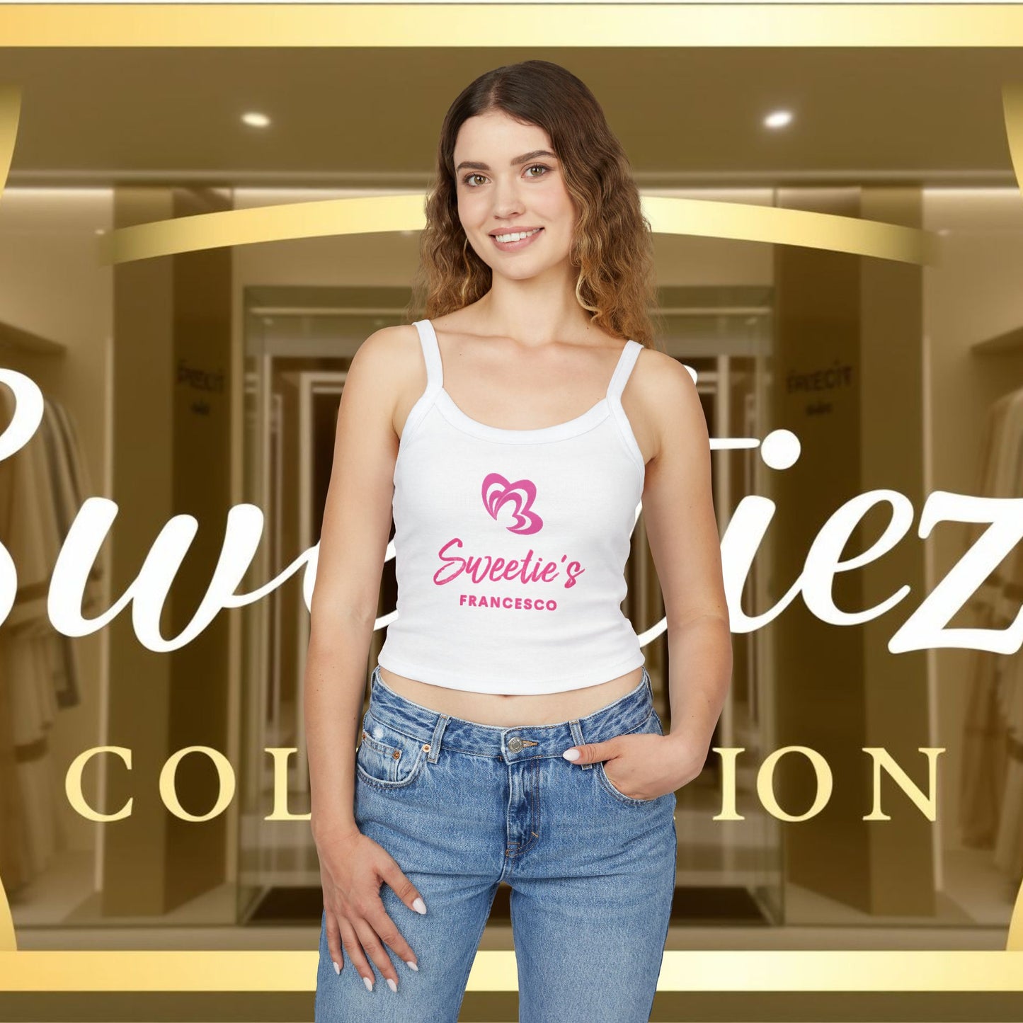 Sweetie's Collection Spaghetti Strap Tank Top