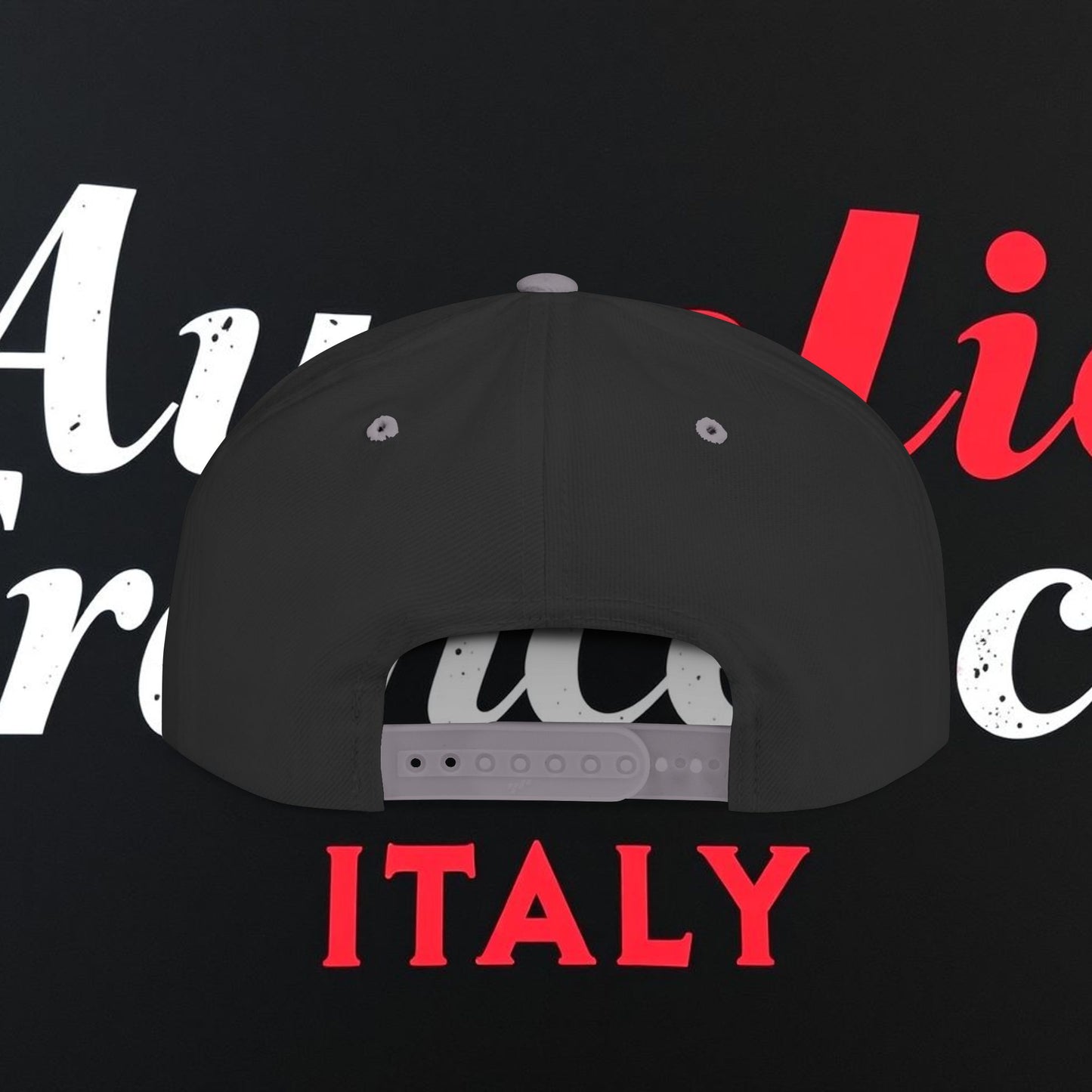 Aurelio Francesco - Flat Bill Snapback Cap