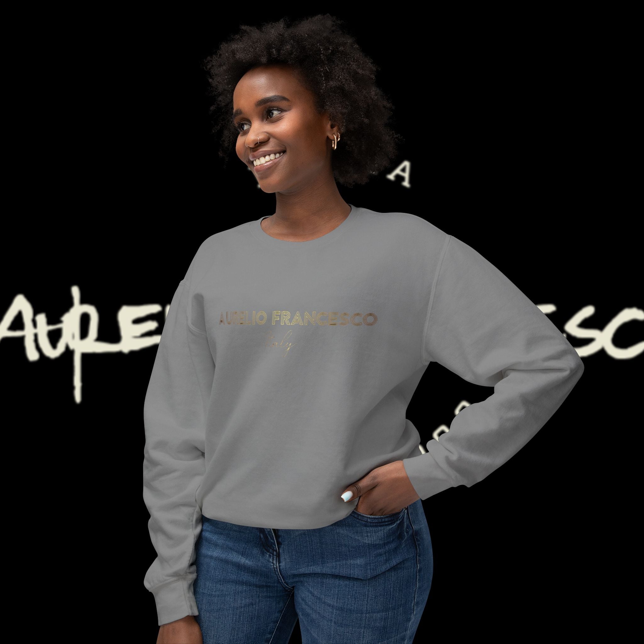 Aurelio Francesco Lightweight Crewneck Sweatshirt