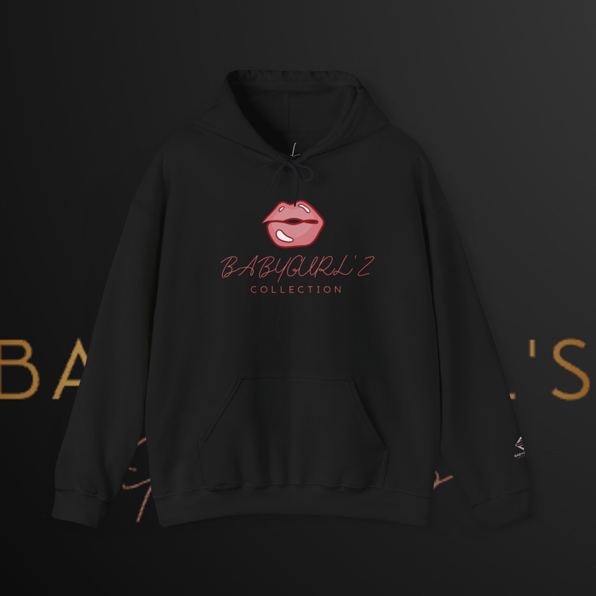 BabyGurl'z Collection Cute Lip Comfy Hoodie