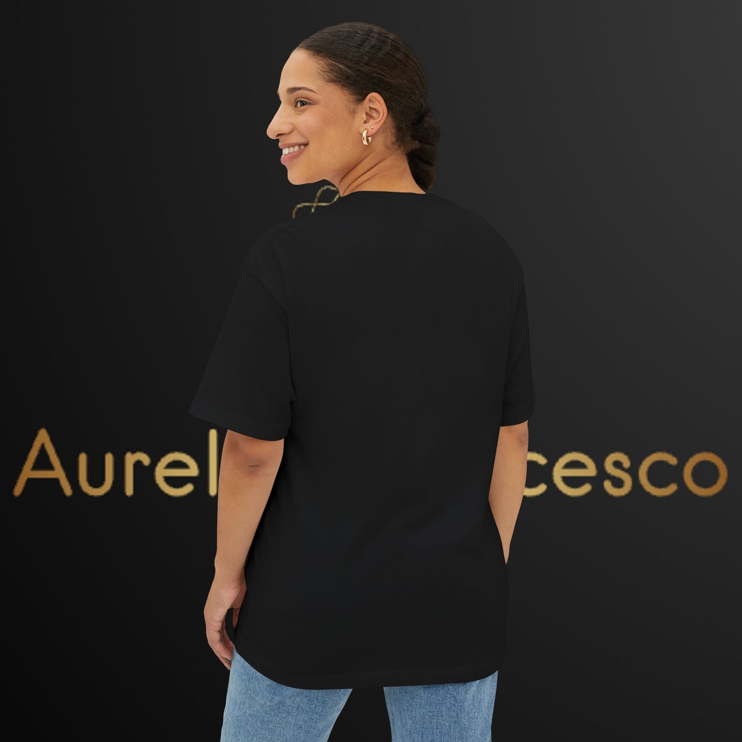 Aurelio Francesco  Oversized Boxy Tee