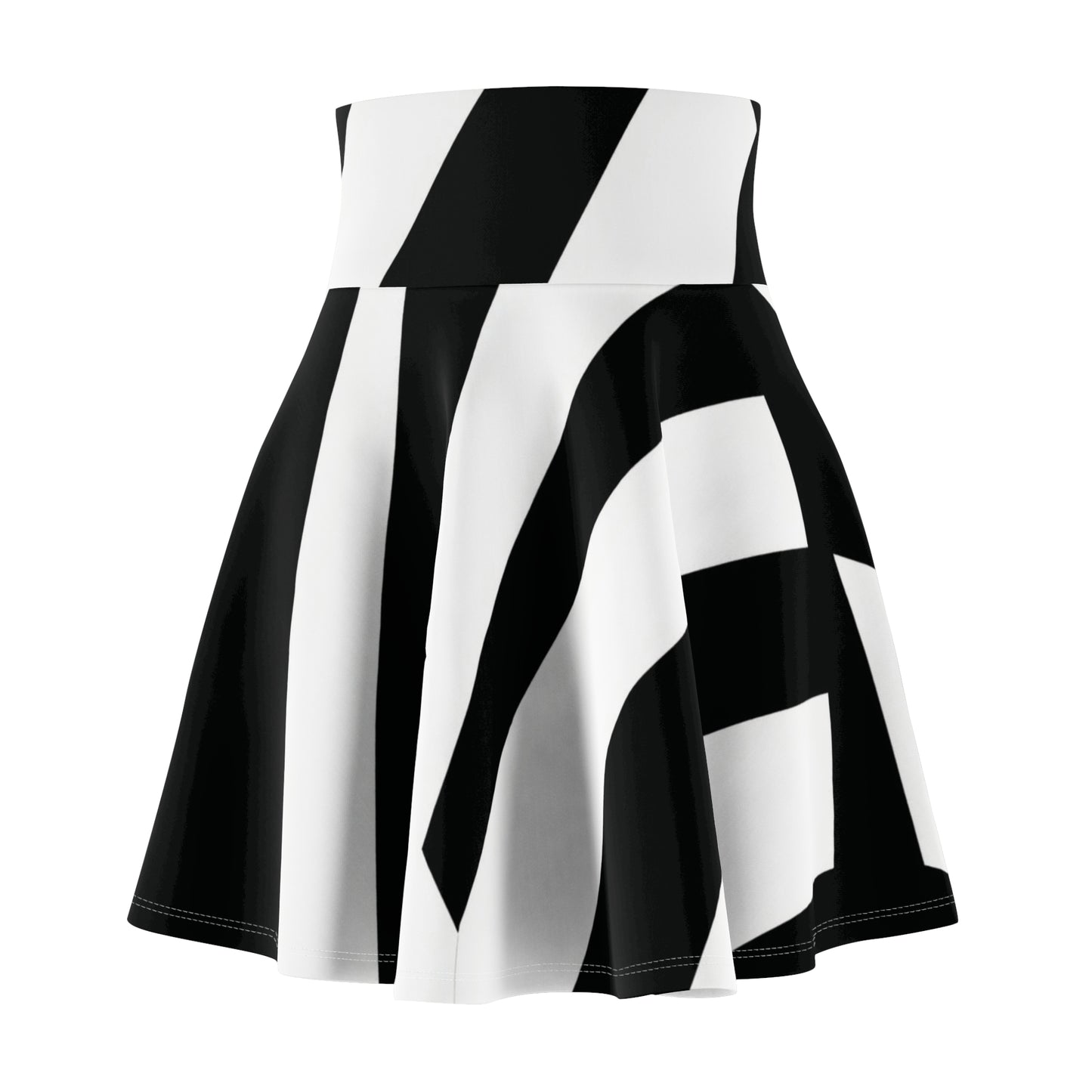 Aurelio Francesco Chic Black & White Woman Skirt