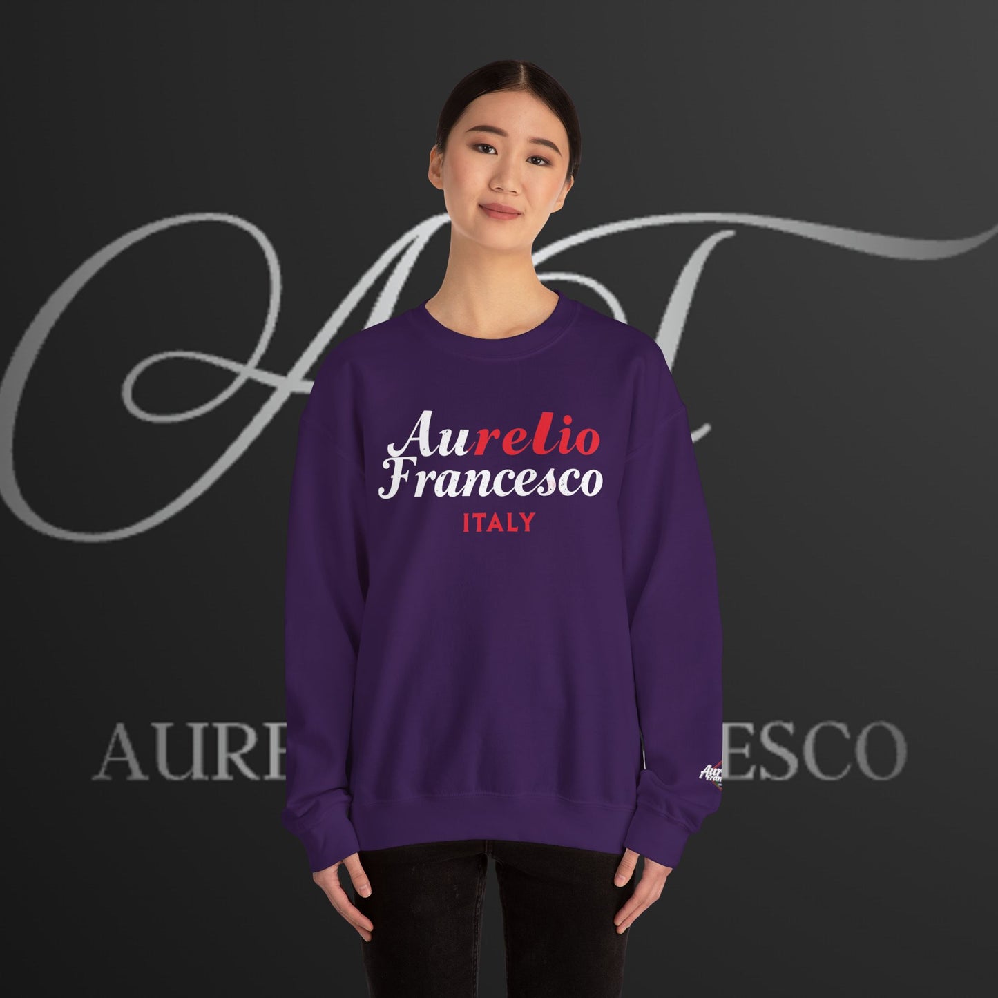 Aurelio Francesco Heavy Blend™ Crewneck Sweatshirt