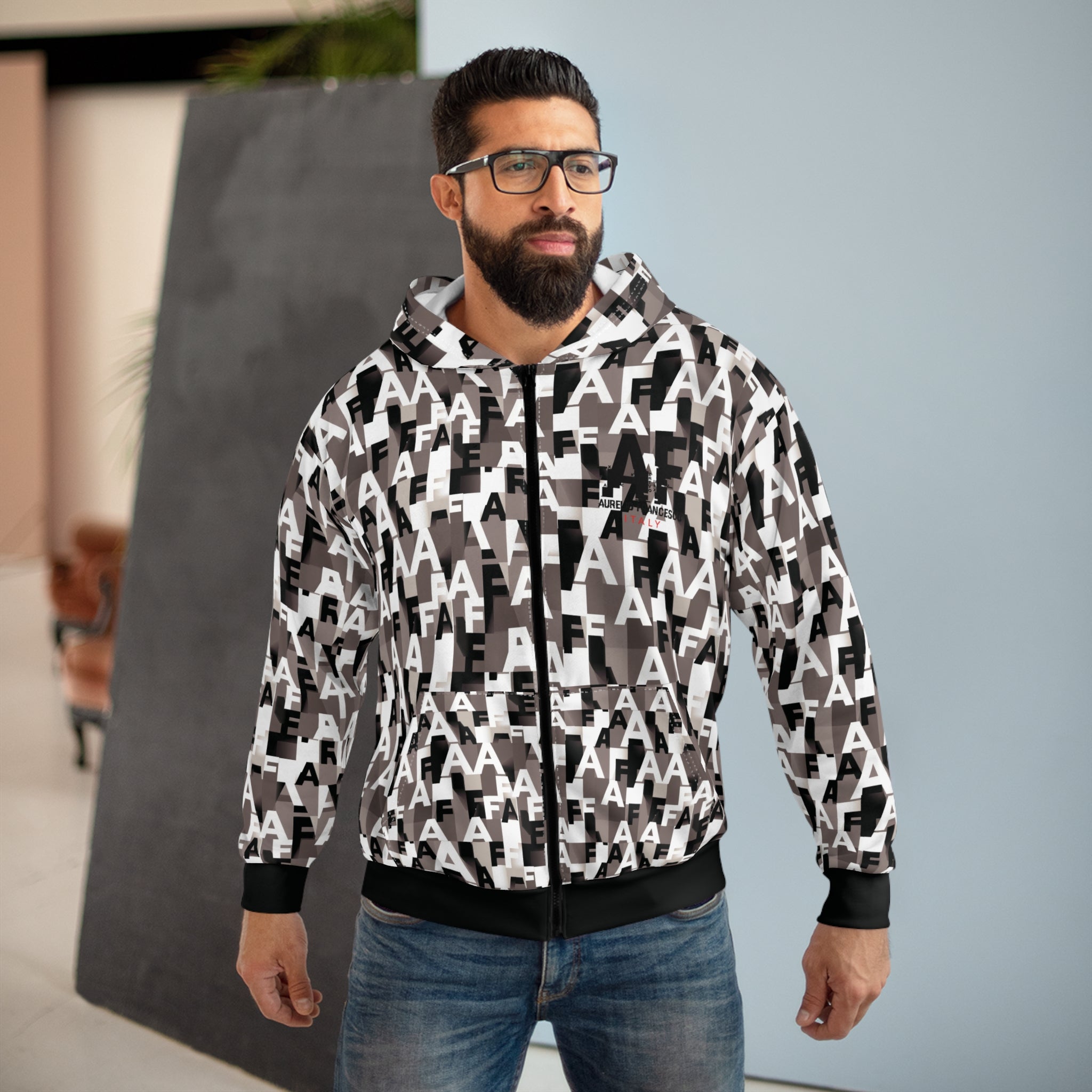 Aurelio Francesco Zip Hoodie