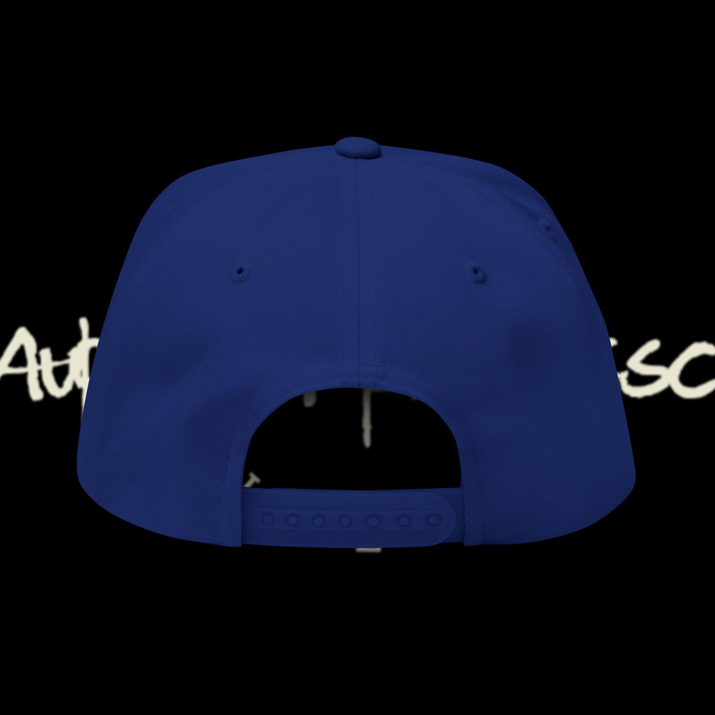 Aurelio Francesco Embroidered Flat Bill Cap