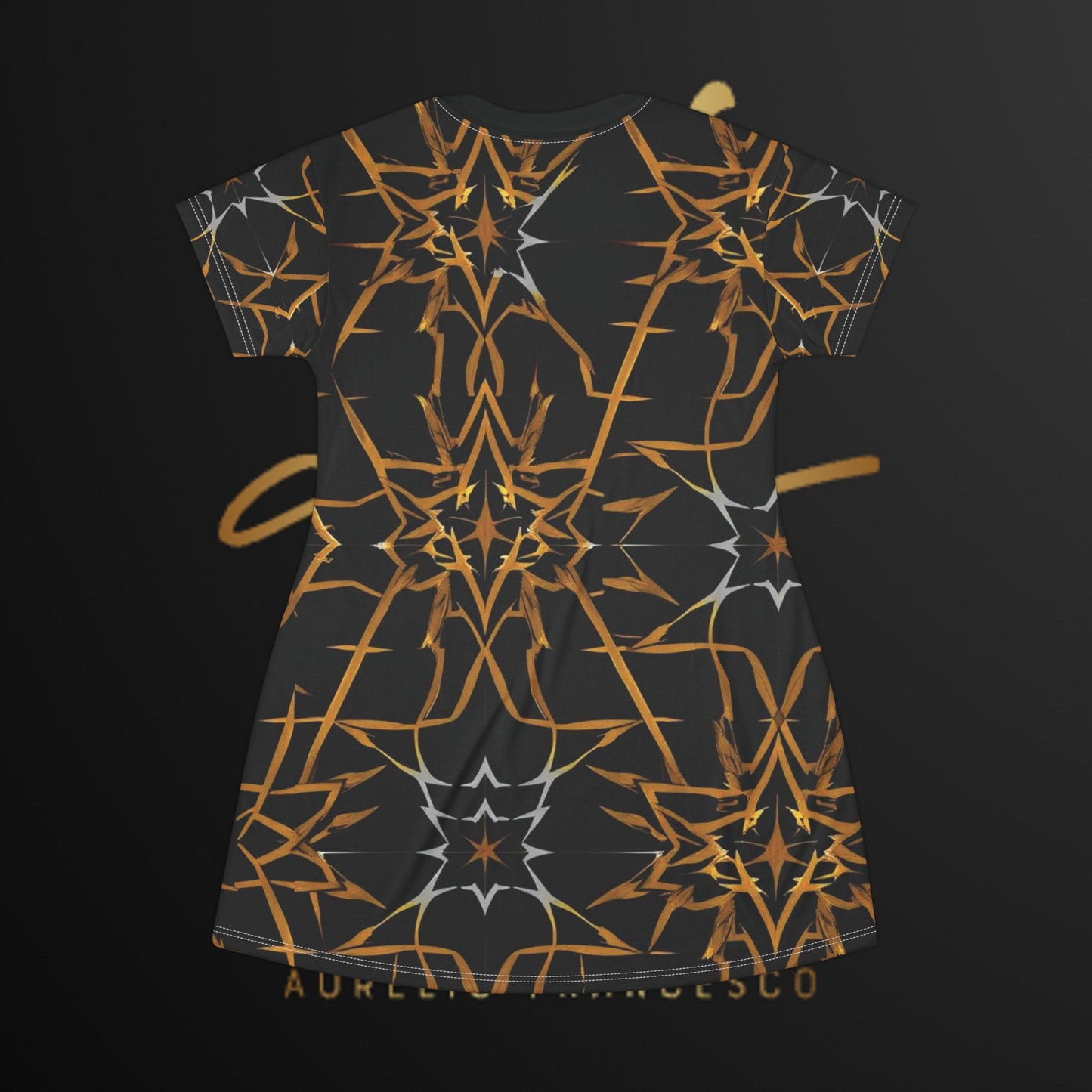 Aurelio Francesco Bohemian Chic T-Shirt Dress