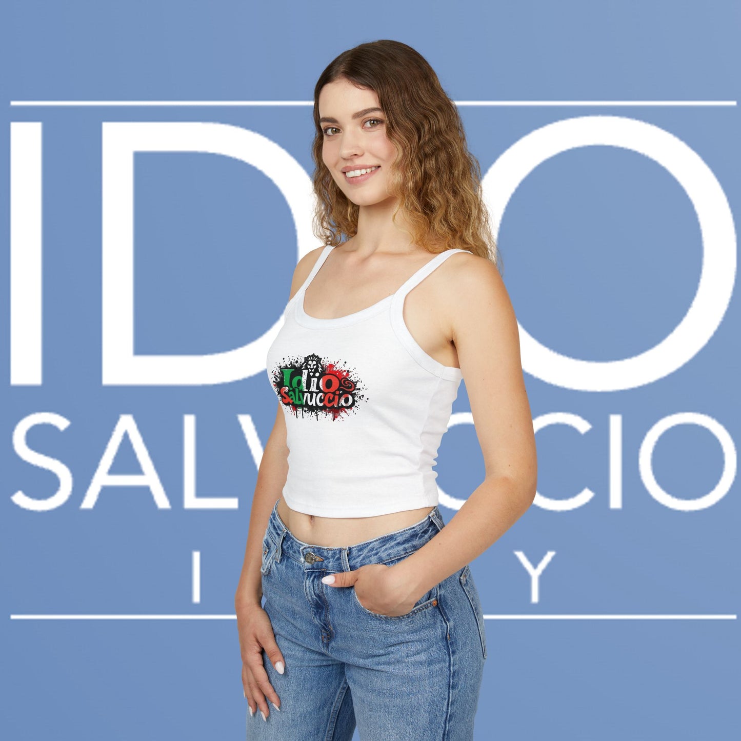 Idio Salvuccio Tank Top - Celebration Salvuccio Lion Italy Inspired Design