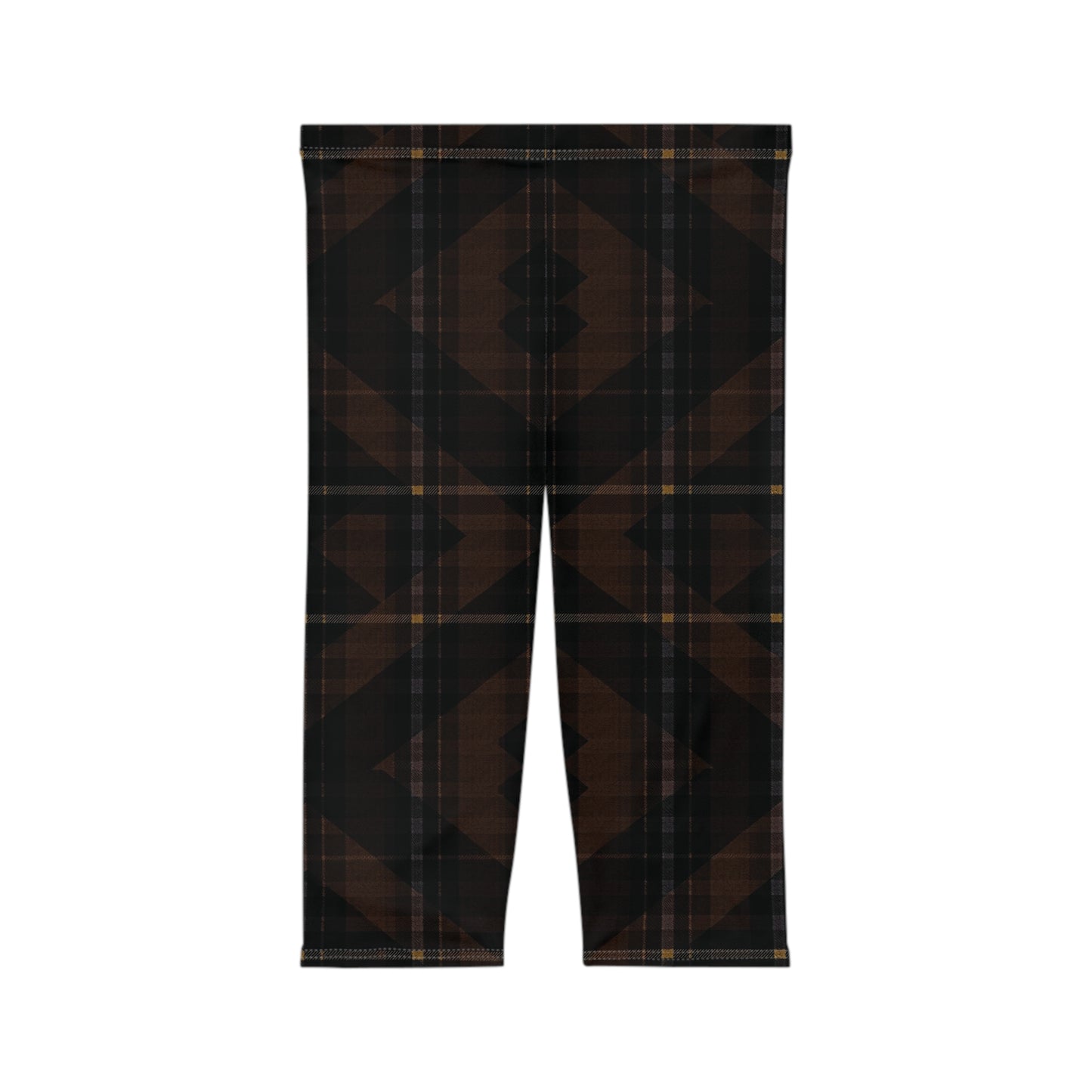 Aurelio Francesco Plaid Capri Leggings