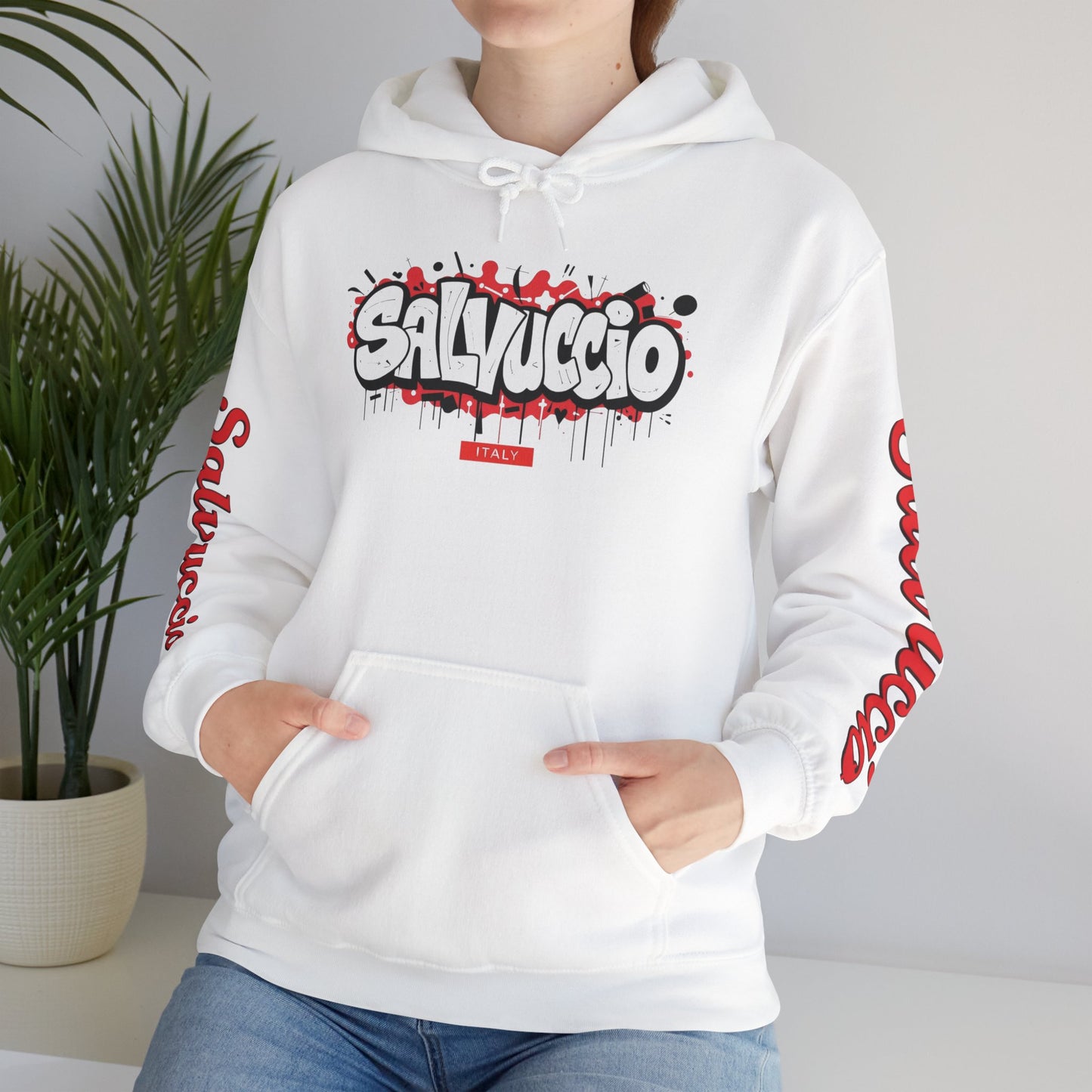 Idio Salvuccio Graffiti Style Street Hoodie