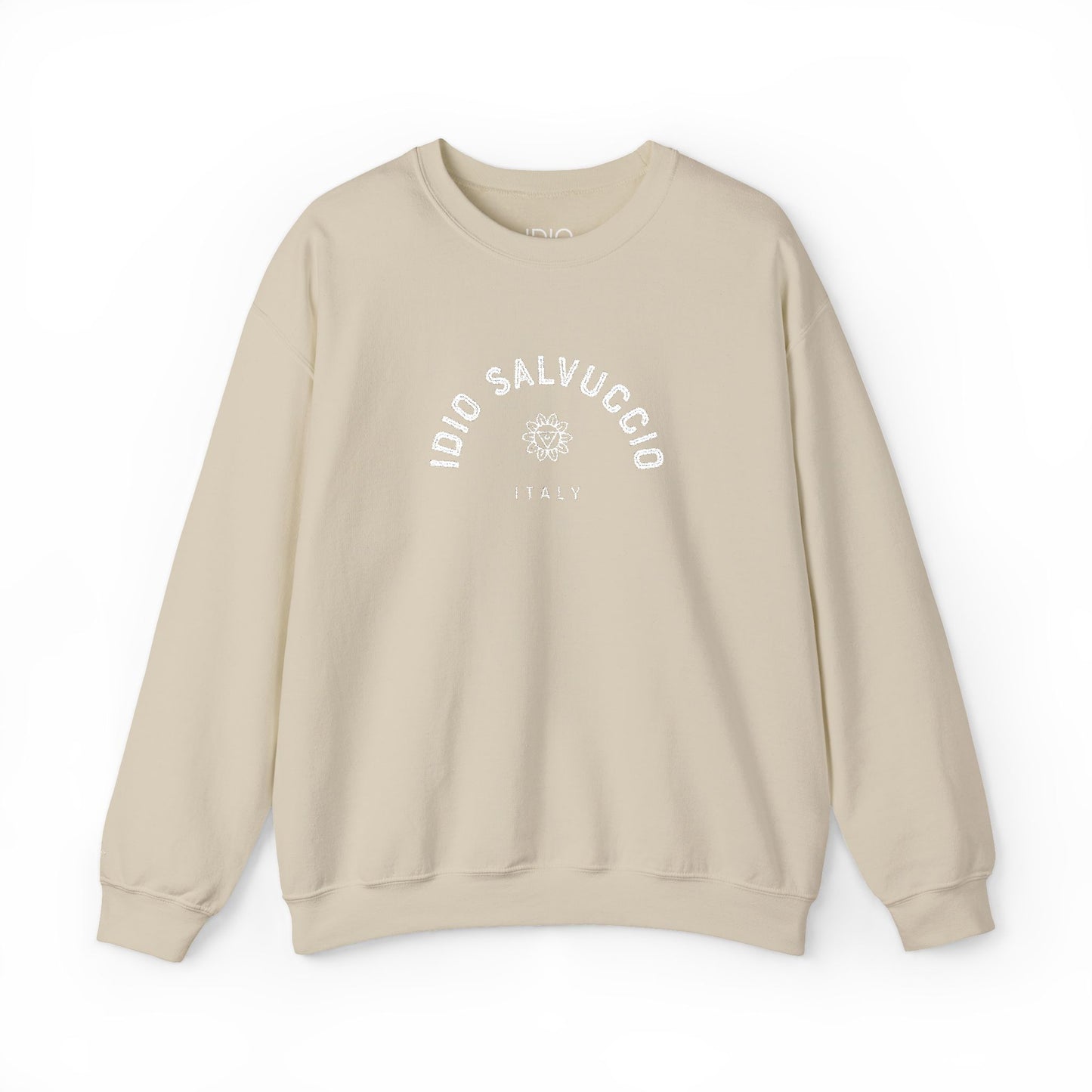 Idio Salvuccio Unisex Crewneck Sweatshirt - Vintage Italian Graphic