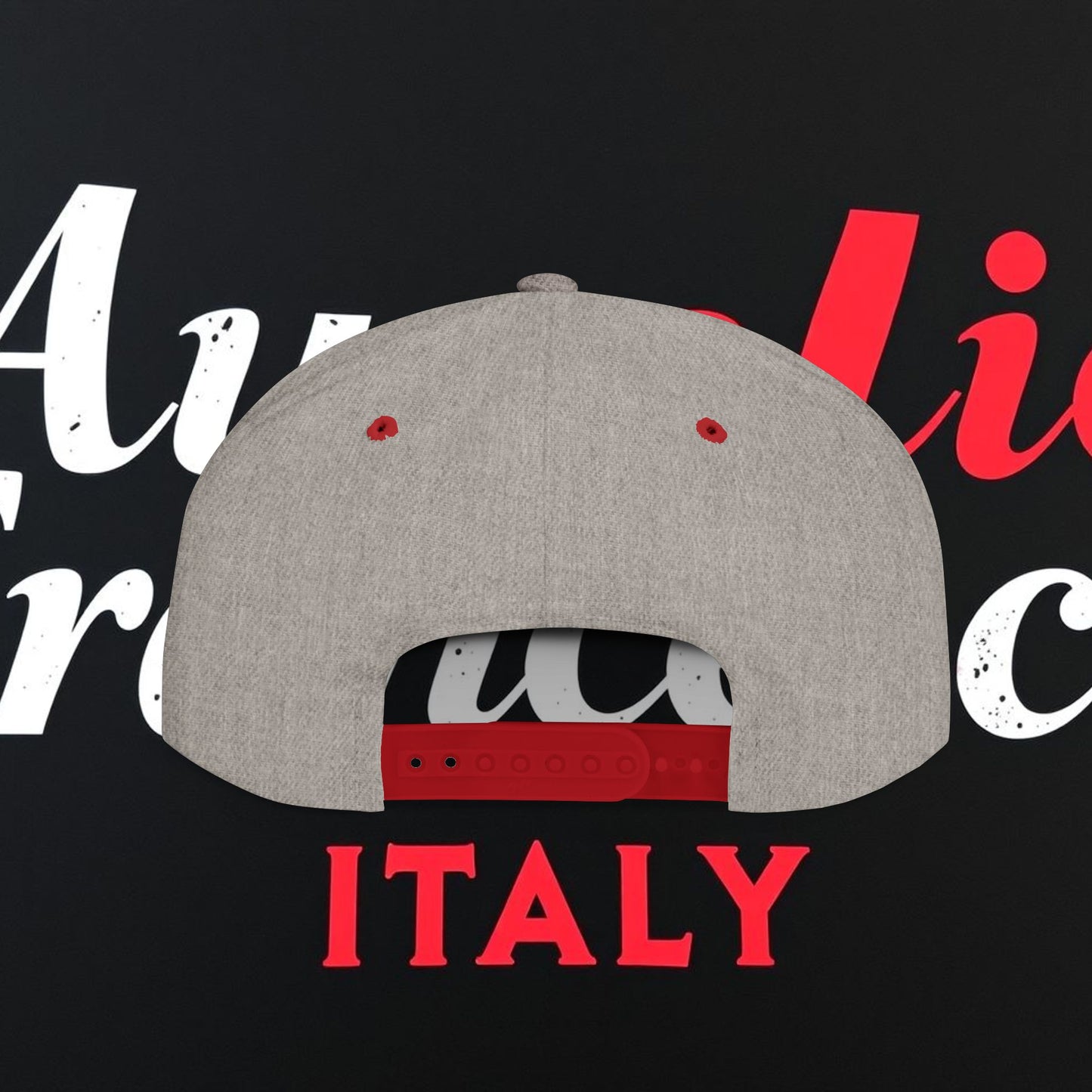 Aurelio Francesco - Flat Bill Snapback Cap