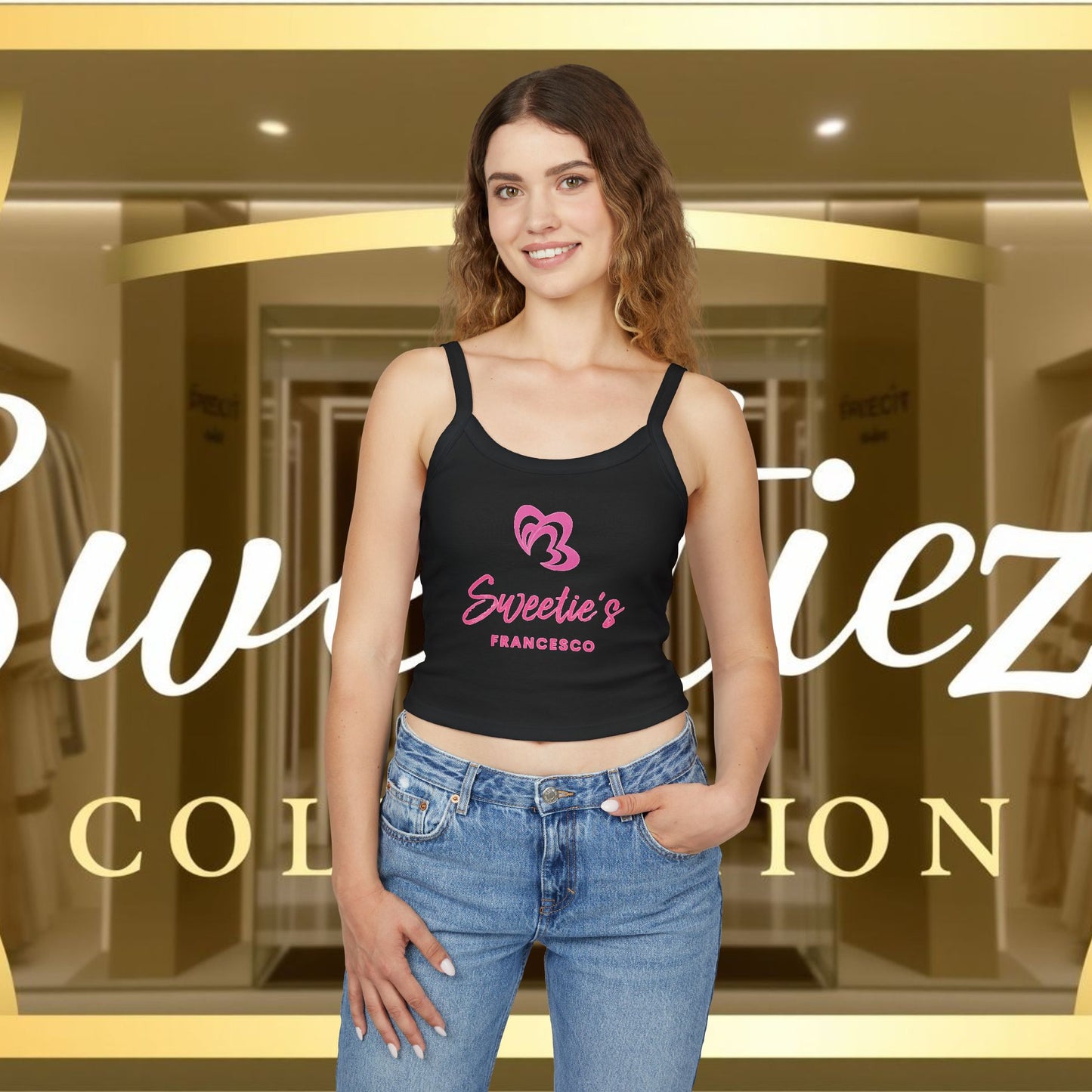 Sweetie's Collection Spaghetti Strap Tank Top