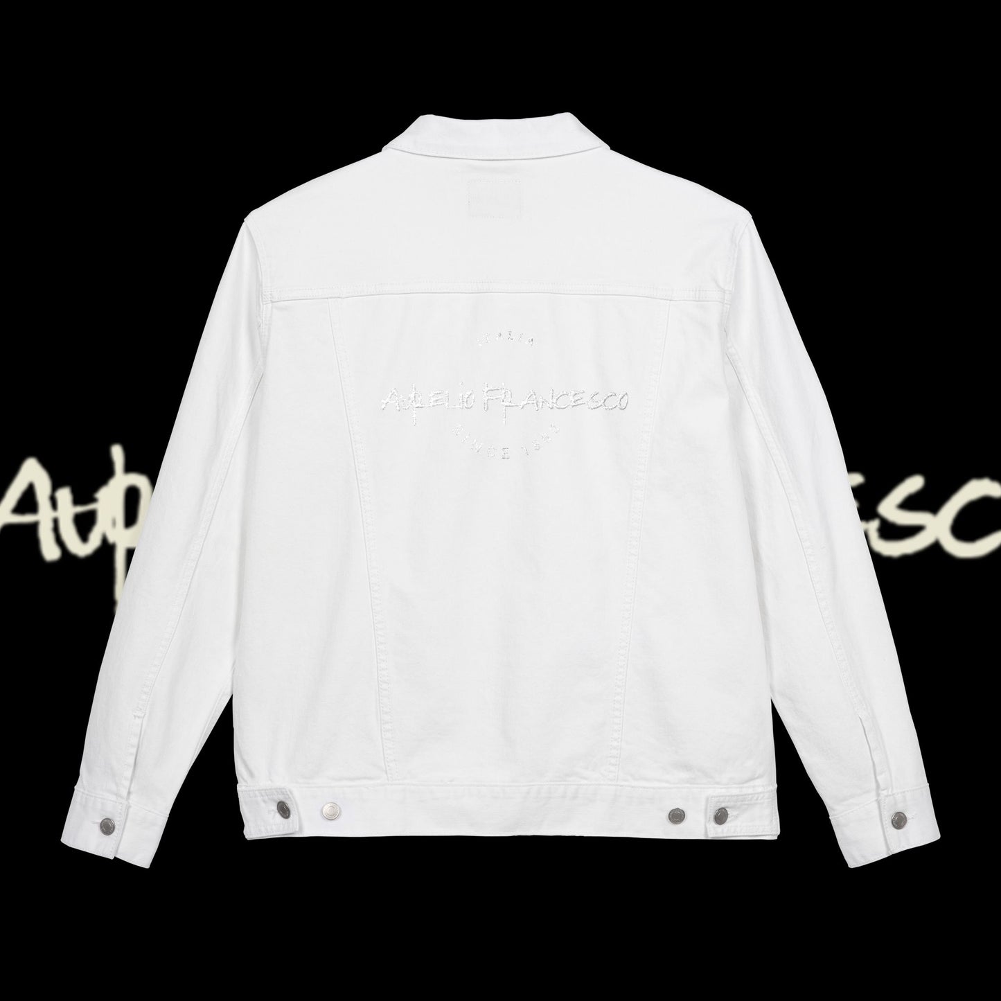 Aurelio Francesco Embroidered Denim Jacket