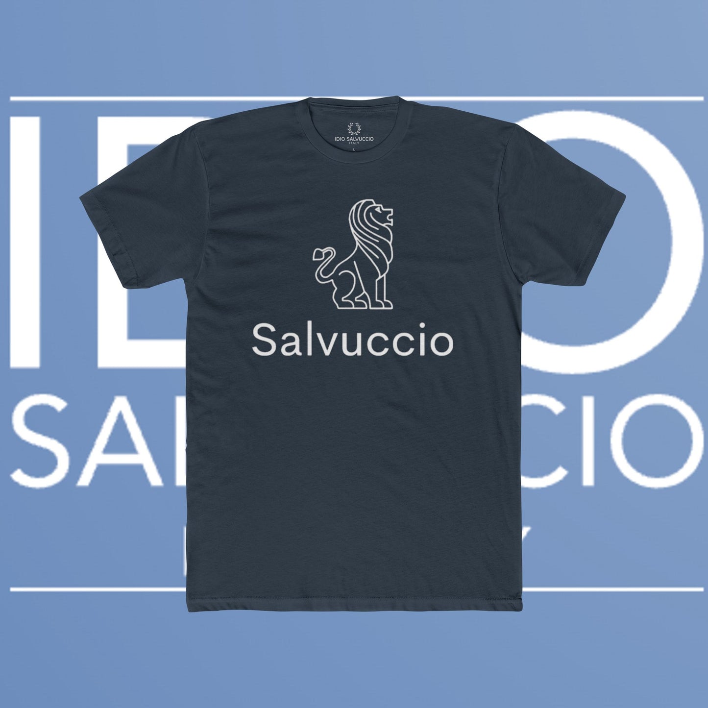 Idio Salvuccio Stylish Lion Design Tee