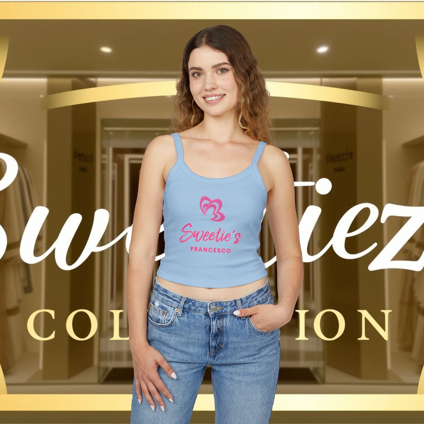 Sweetie's Collection Spaghetti Strap Tank Top
