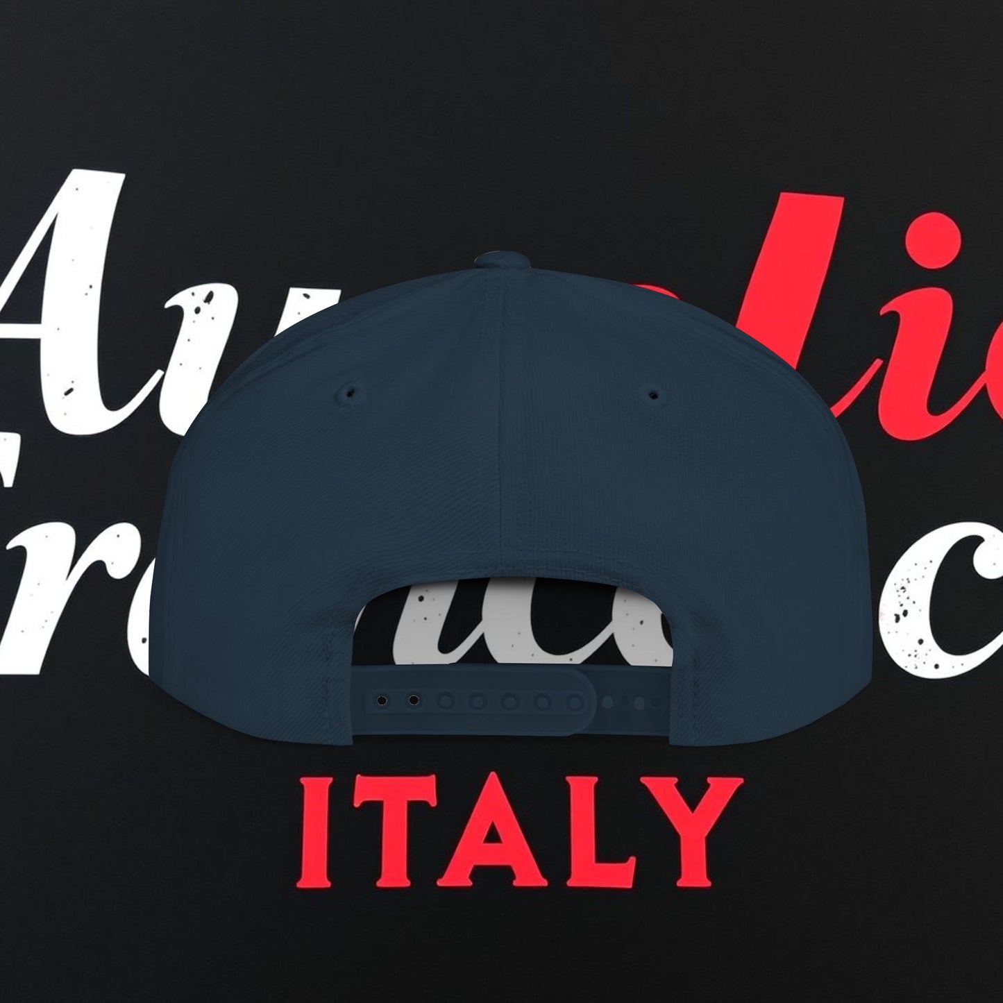 Aurelio Francesco - Flat Bill Snapback Cap