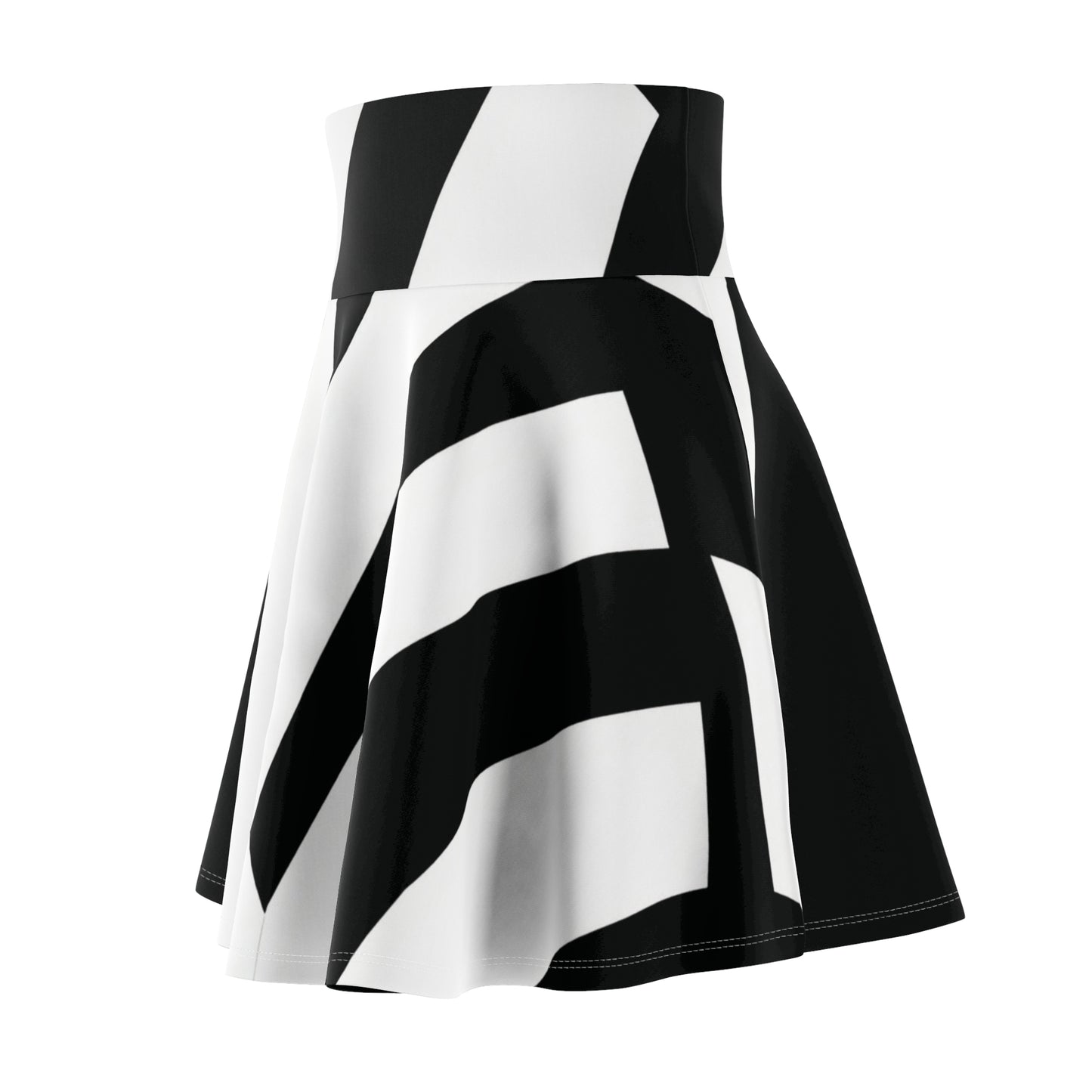 Aurelio Francesco Chic Black & White Woman Skirt