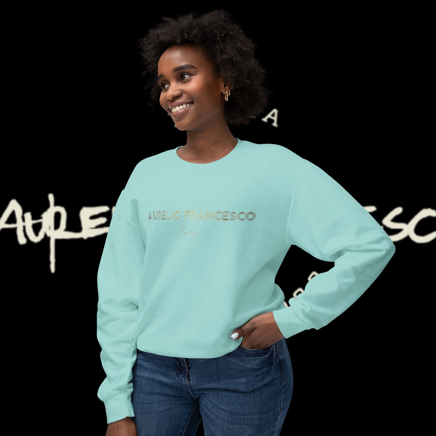 Aurelio Francesco Lightweight Crewneck Sweatshirt