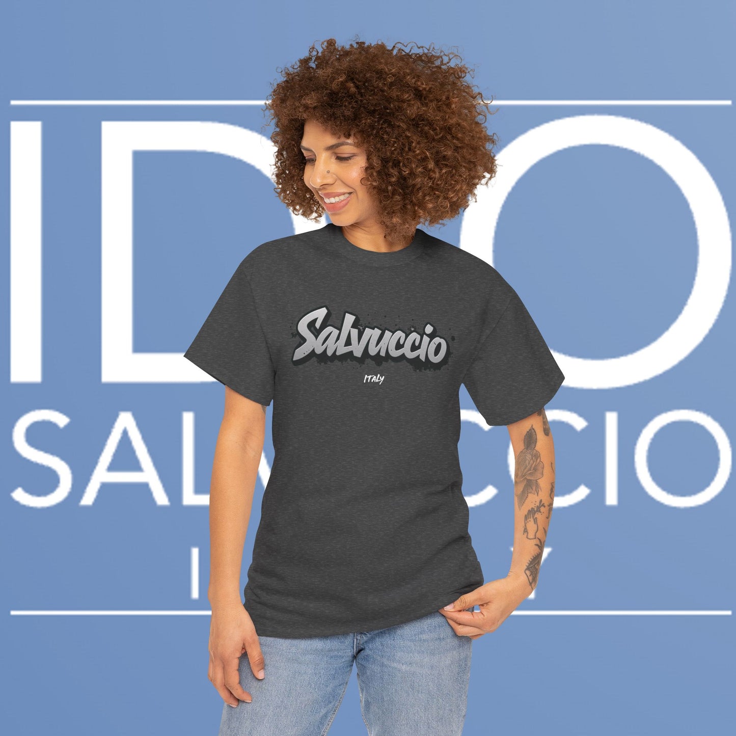 Idio Salvuucio Graffiti Lion Graphic Tee