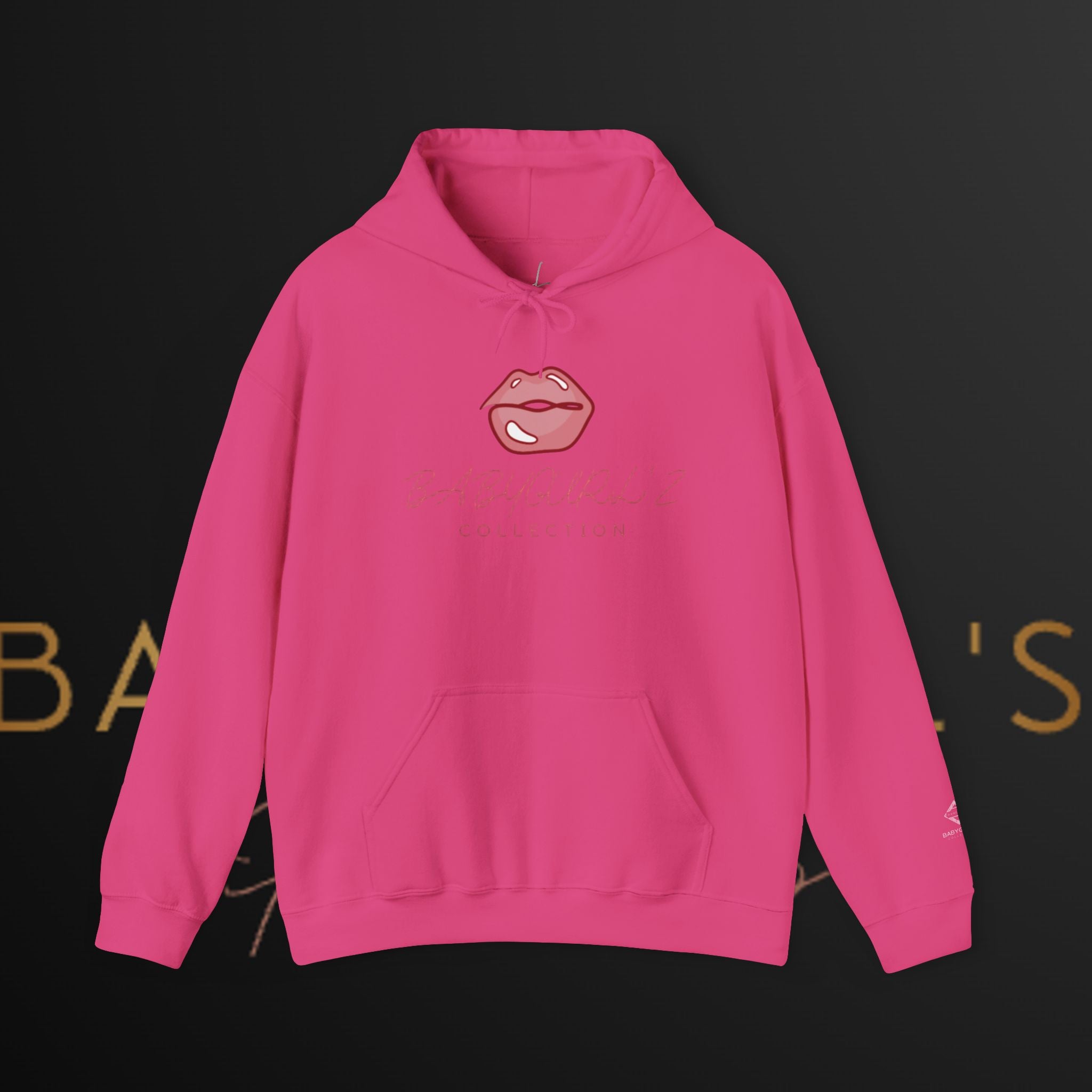 BabyGurl'z Collection Cute Lip Comfy Hoodie