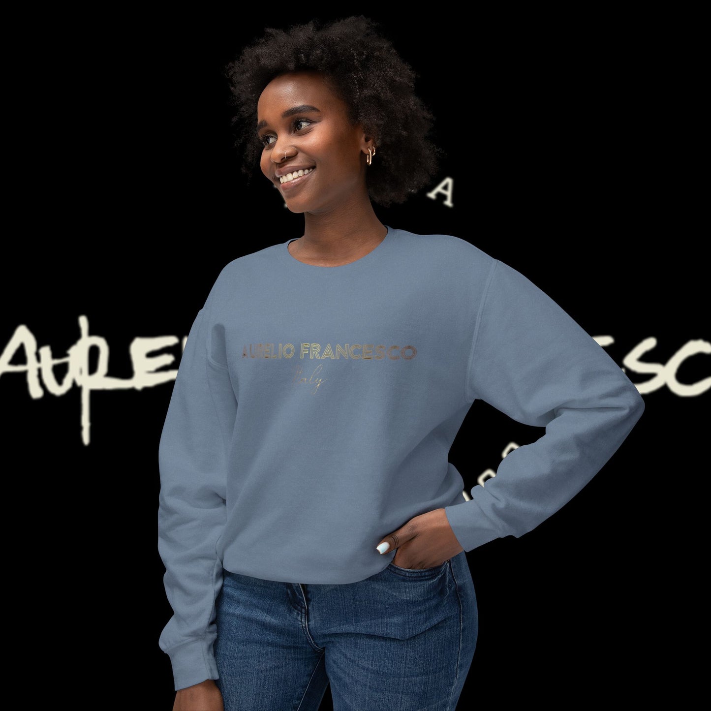 Aurelio Francesco Lightweight Crewneck Sweatshirt