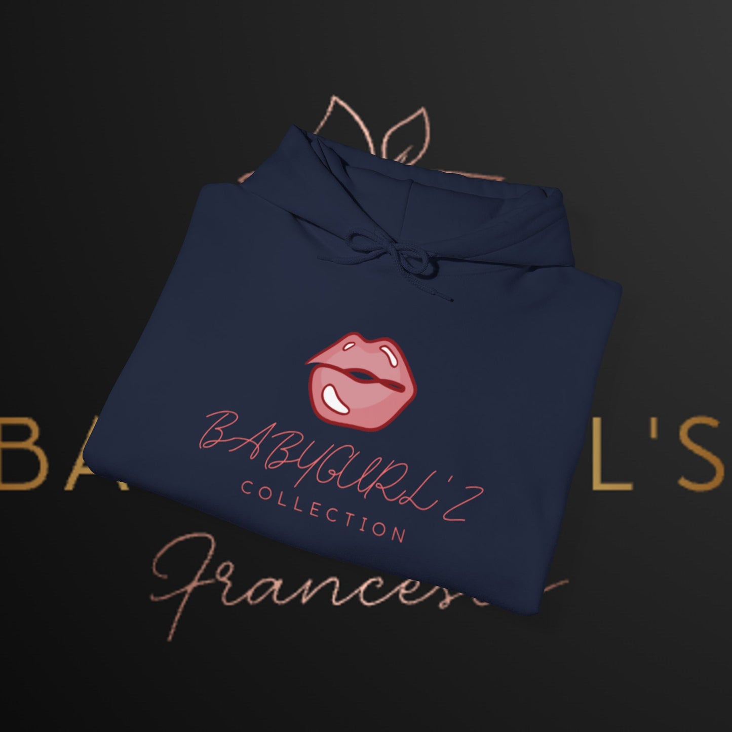 BabyGurl'z Collection Cute Lip Comfy Hoodie
