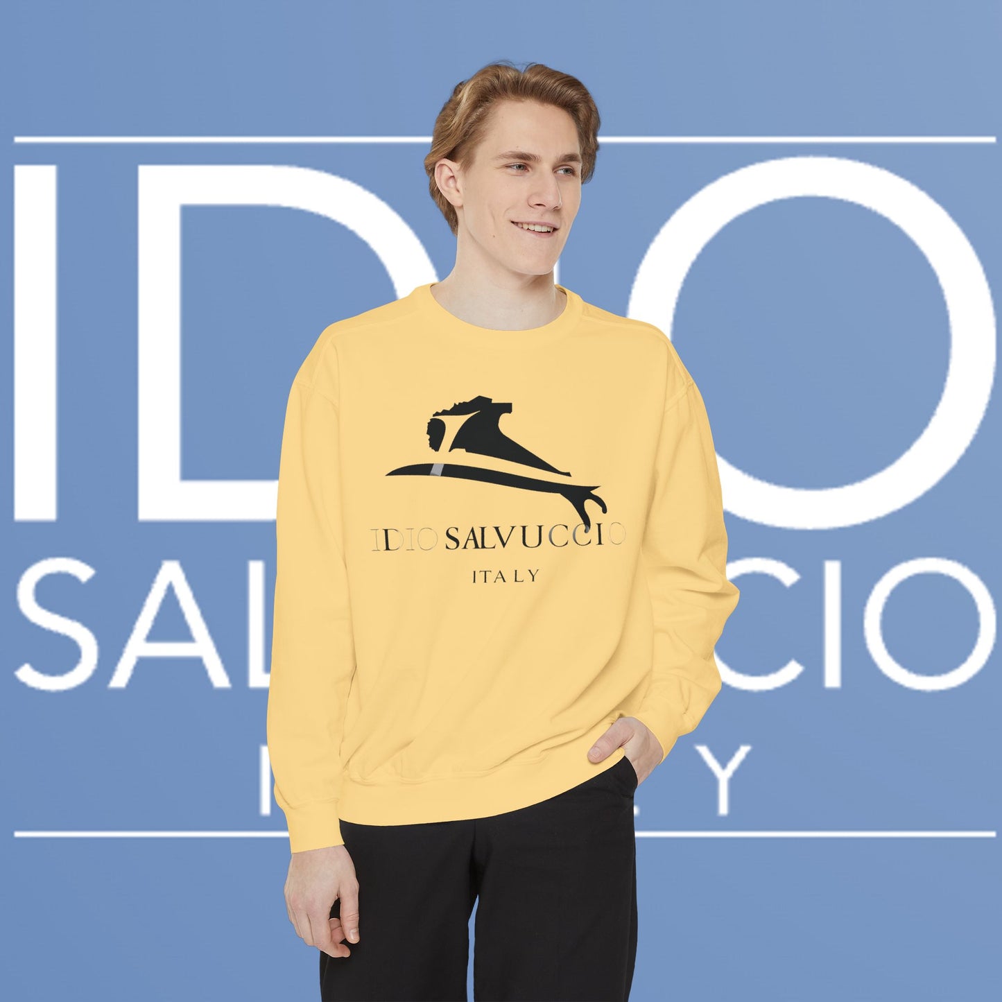 Idio Salvuccio Garment-Dyed Sweatshirt