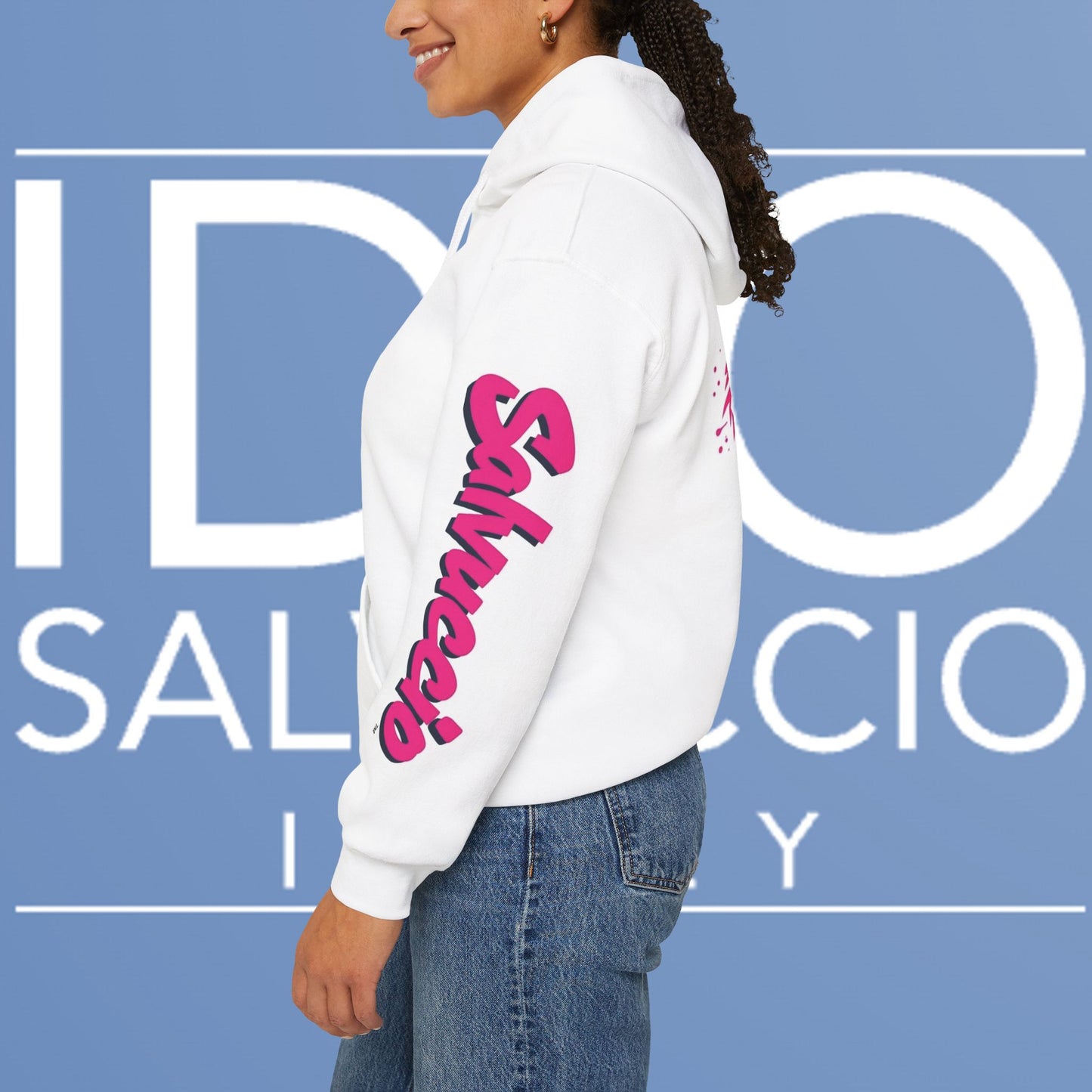 Idio Salvuccio Graffiti Hooded Sweatshirt