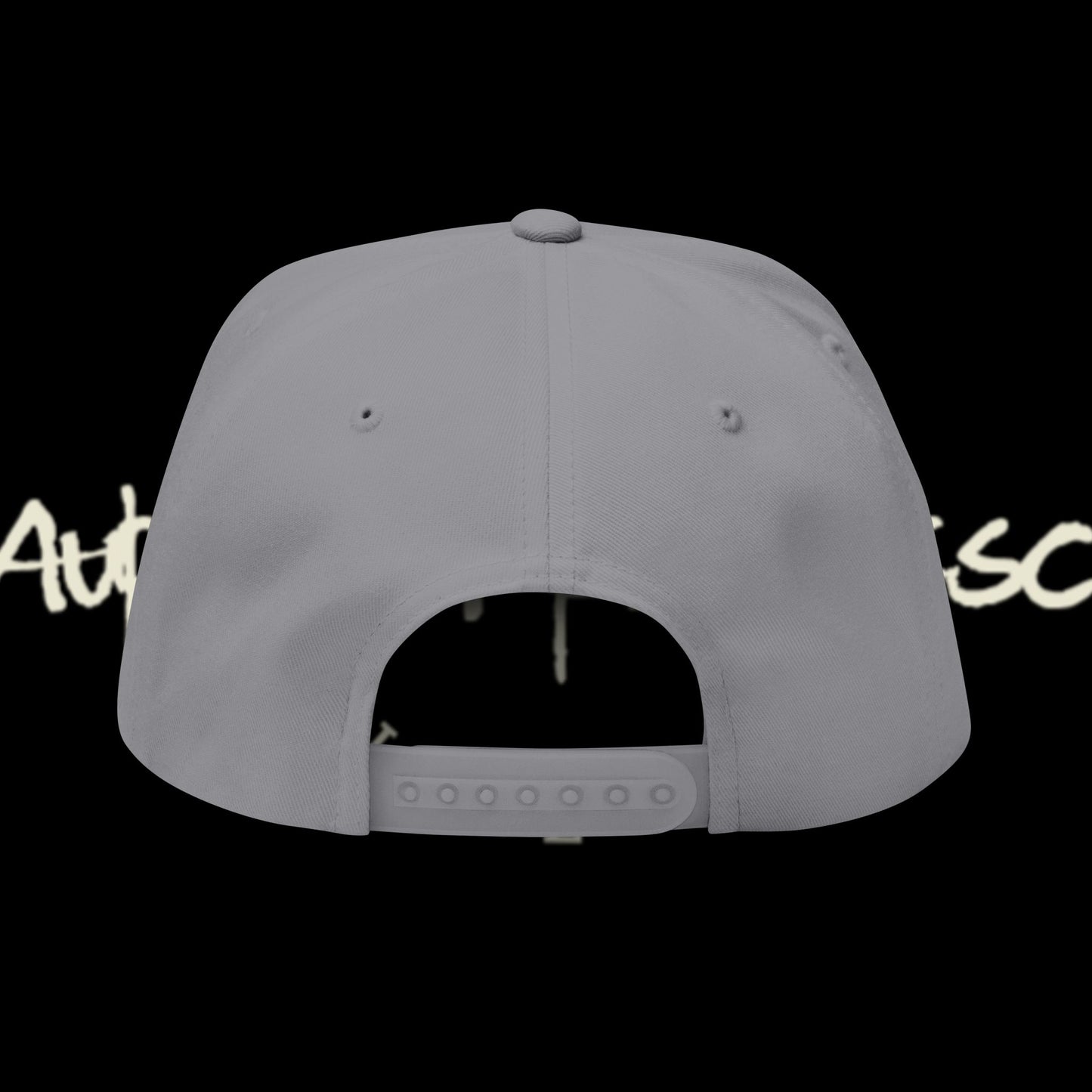 Aurelio Francesco Embroidered Flat Bill Cap