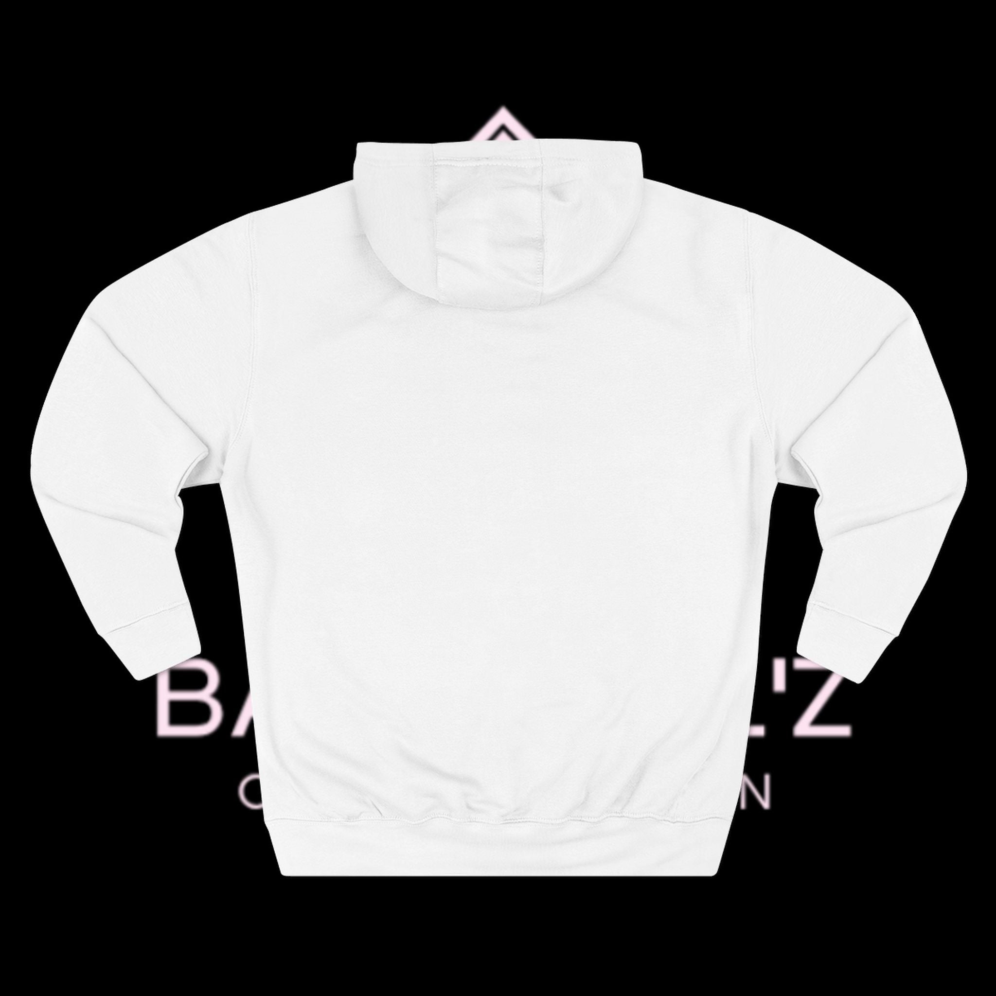 BabyGurl'z Floral Fleece Hoodie with Three-Panel Design, Cozy Sweatshirt, Casual Wear, Gift for Her, Spring Fashion
