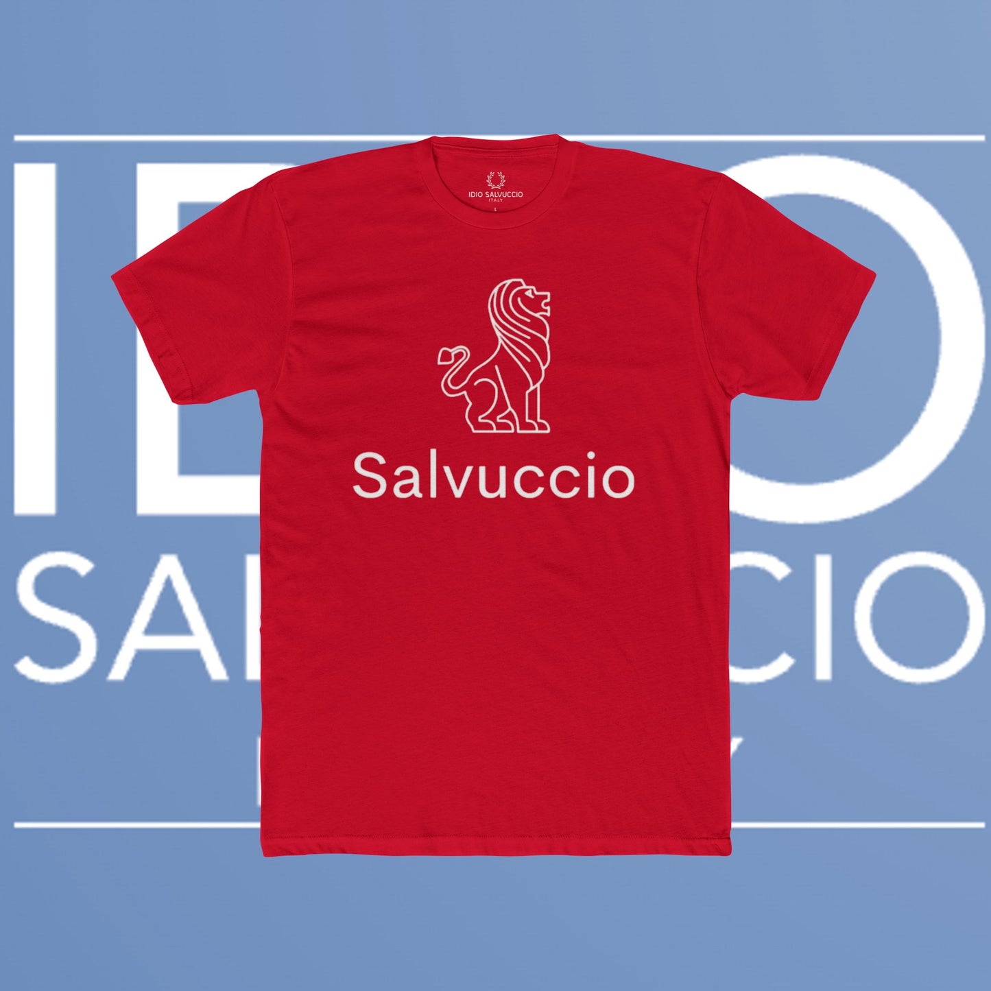 Idio Salvuccio Stylish Lion Design Tee