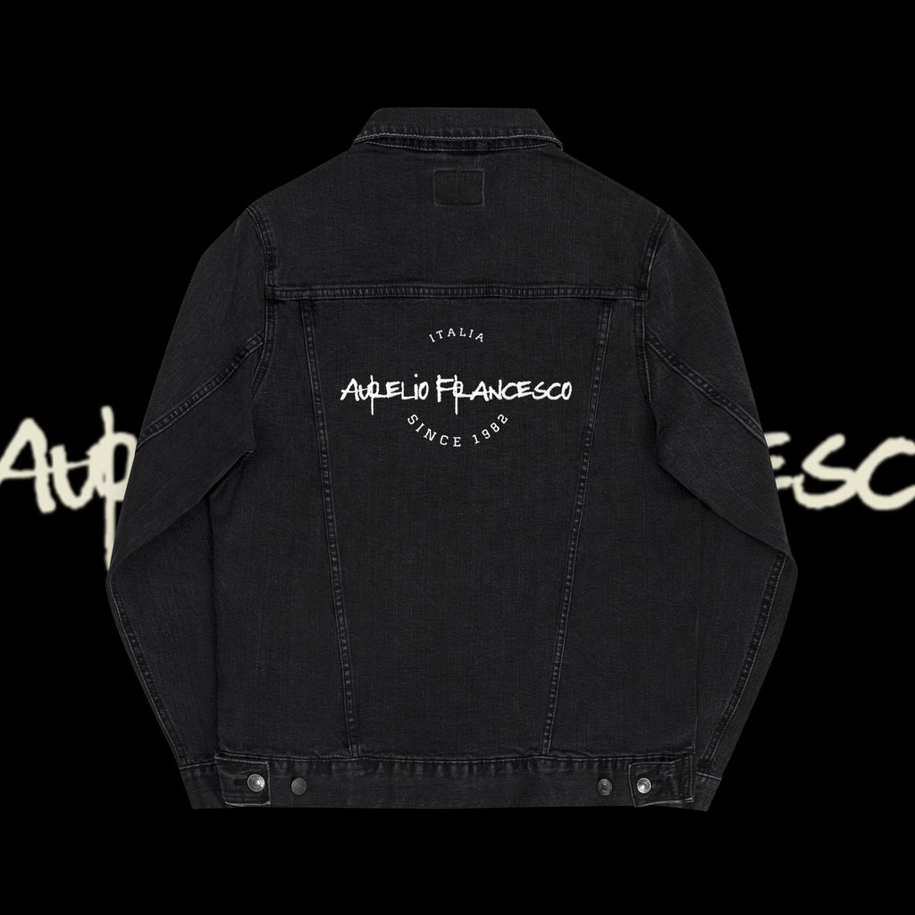 Aurelio Francesco Embroidered Denim Jacket