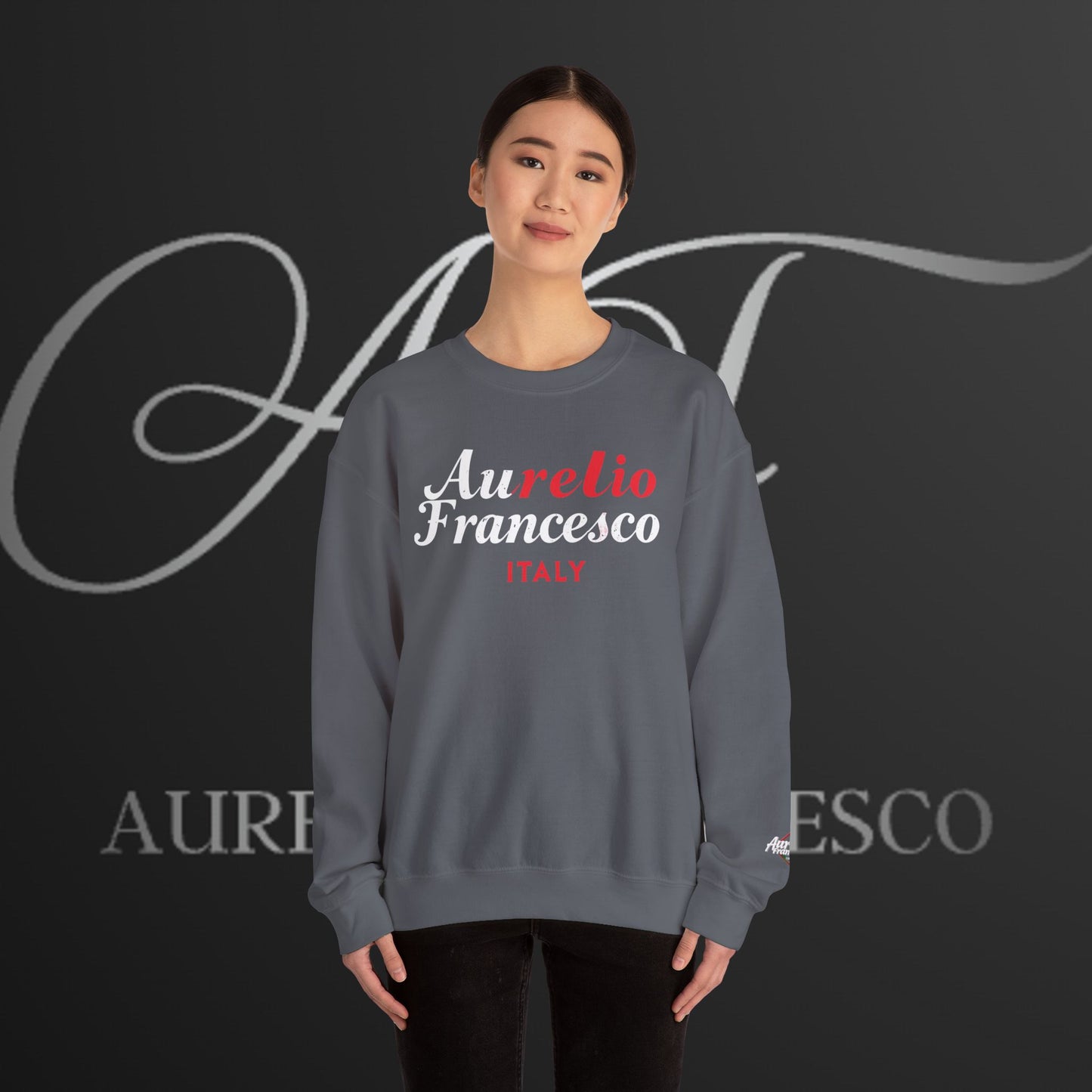 Aurelio Francesco Heavy Blend™ Crewneck Sweatshirt