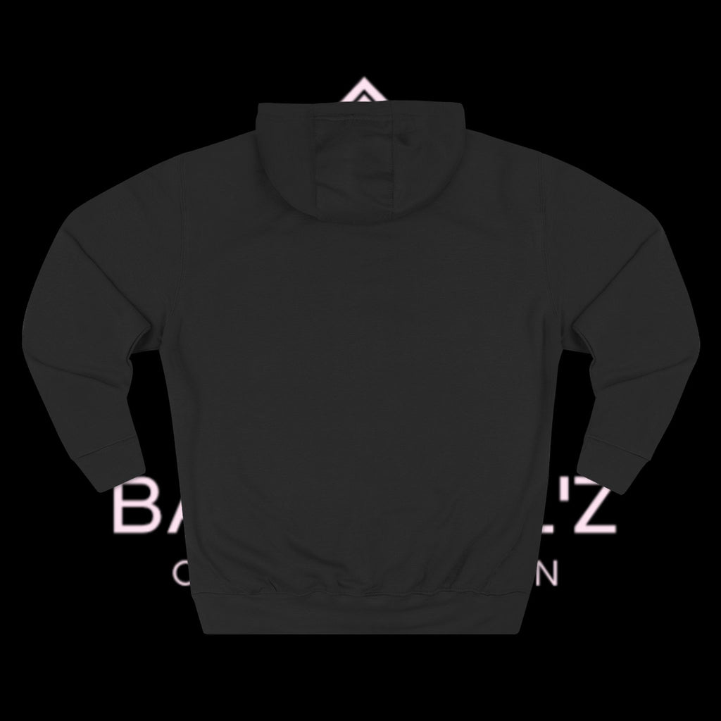 BabyGurl'z Floral Fleece Hoodie with Three-Panel Design, Cozy Sweatshirt, Casual Wear, Gift for Her, Spring Fashion