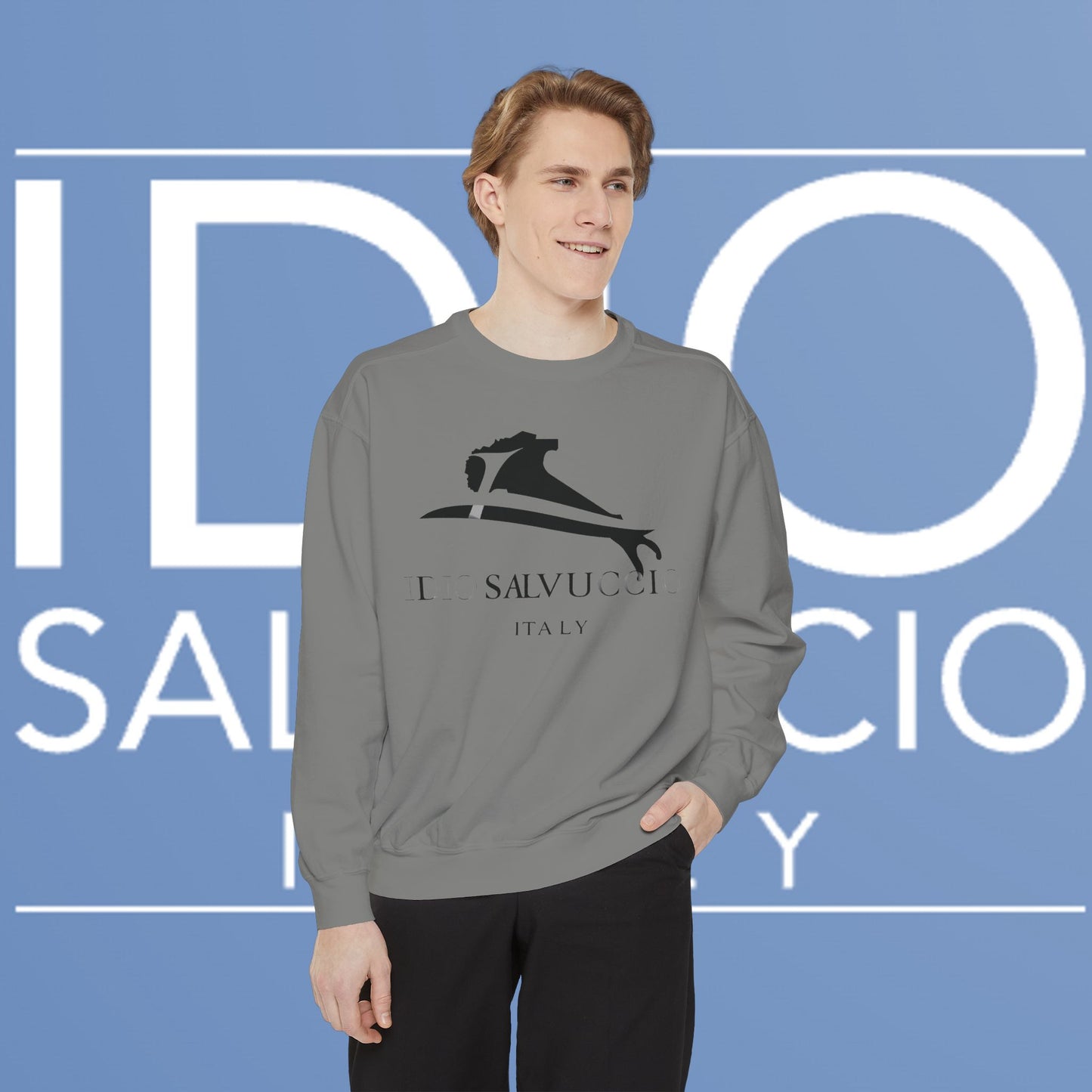 Idio Salvuccio Garment-Dyed Sweatshirt