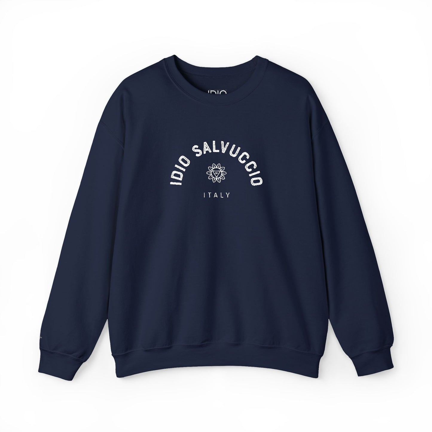 Idio Salvuccio Unisex Crewneck Sweatshirt - Vintage Italian Graphic