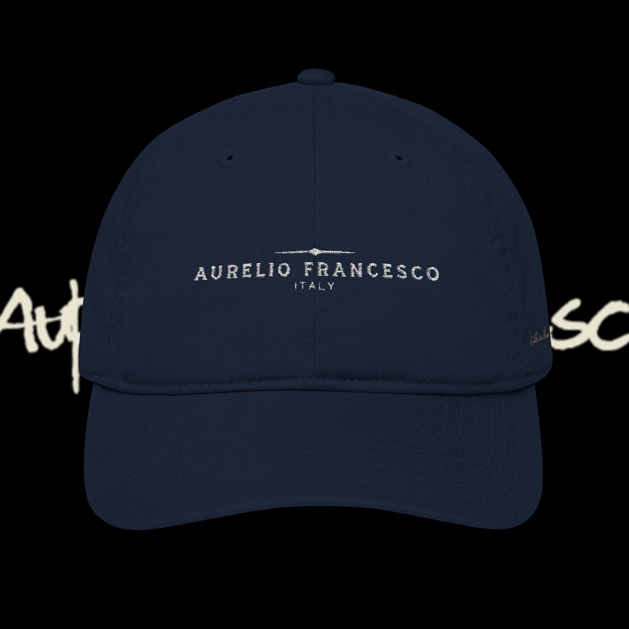 Aurelio Francesco Organic Baseball Cap (Embroidery)