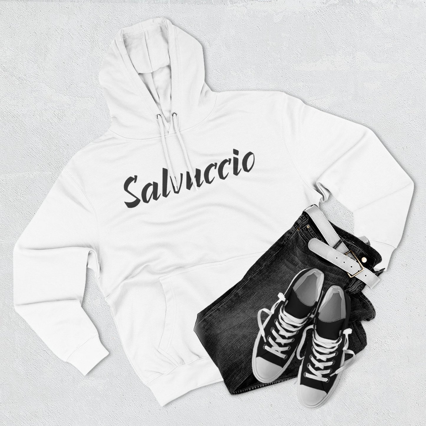 Salvuccio Three-Panel Fleece Hoodie