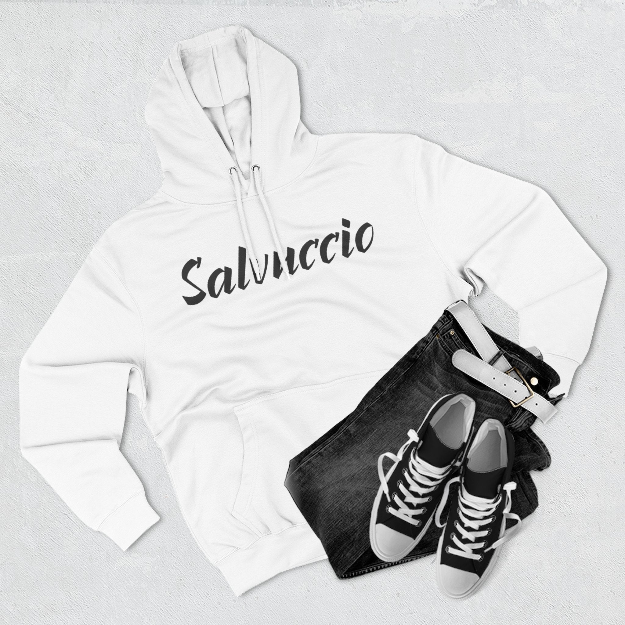 Salvuccio Three-Panel Fleece Hoodie
