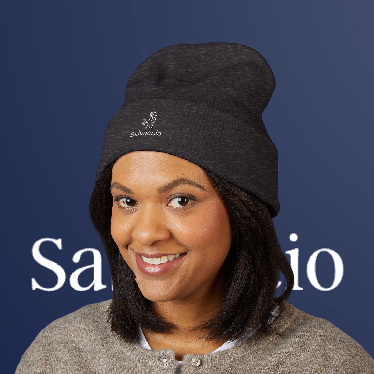 Idio Salvuccio Embroidered Beanie