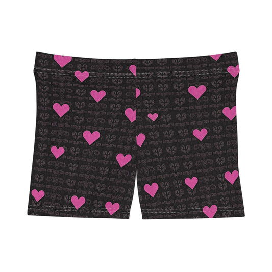 Sweetie's Collection Heart Pattern Shorts