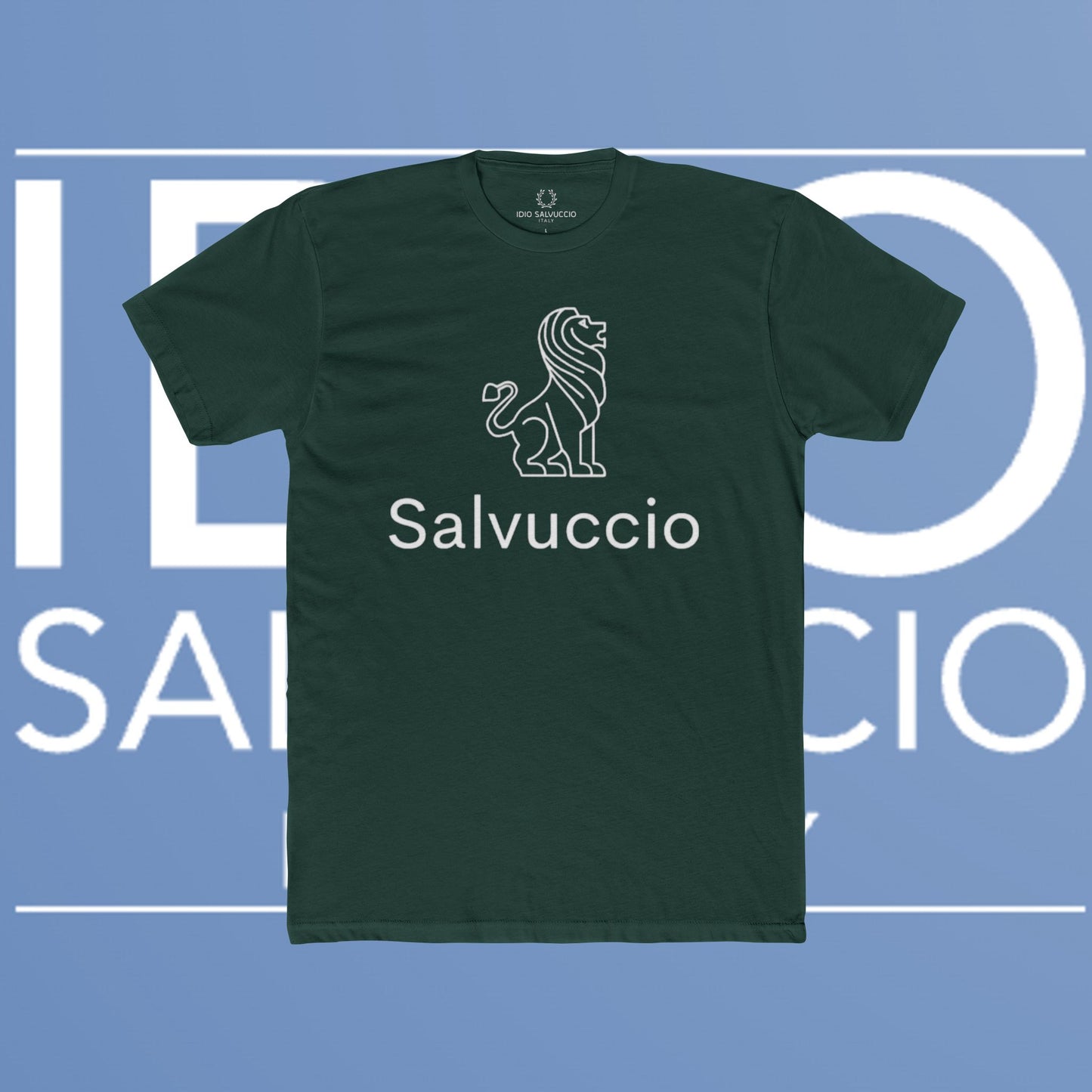 Idio Salvuccio Stylish Lion Design Tee
